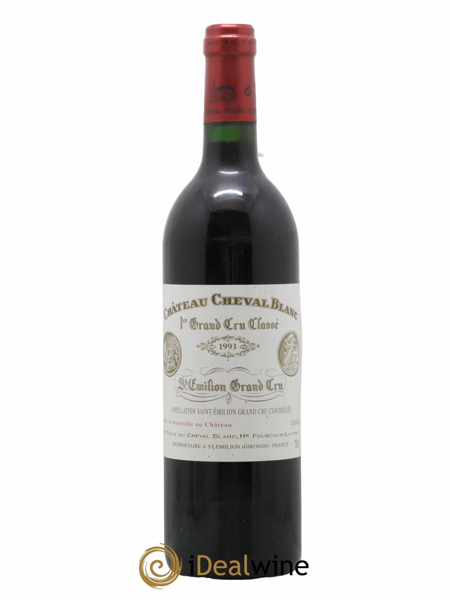 Château Cheval Blanc 1er Grand Cru Classé A 1993 - Lot de 1 bouteille - 0