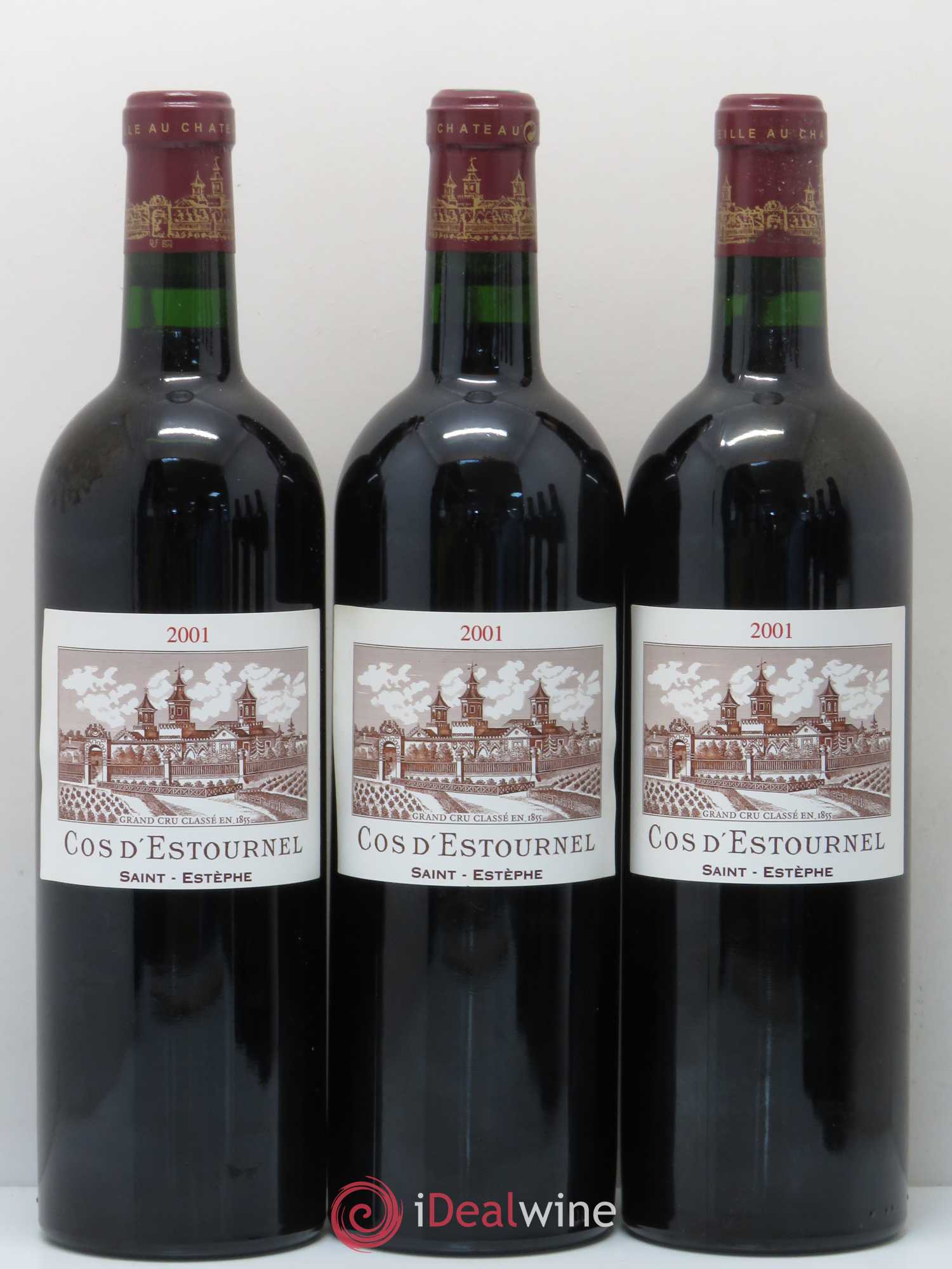 Cos d'Estournel 2ème Grand Cru Classé 2001 - Lot de 6 bouteilles - 1