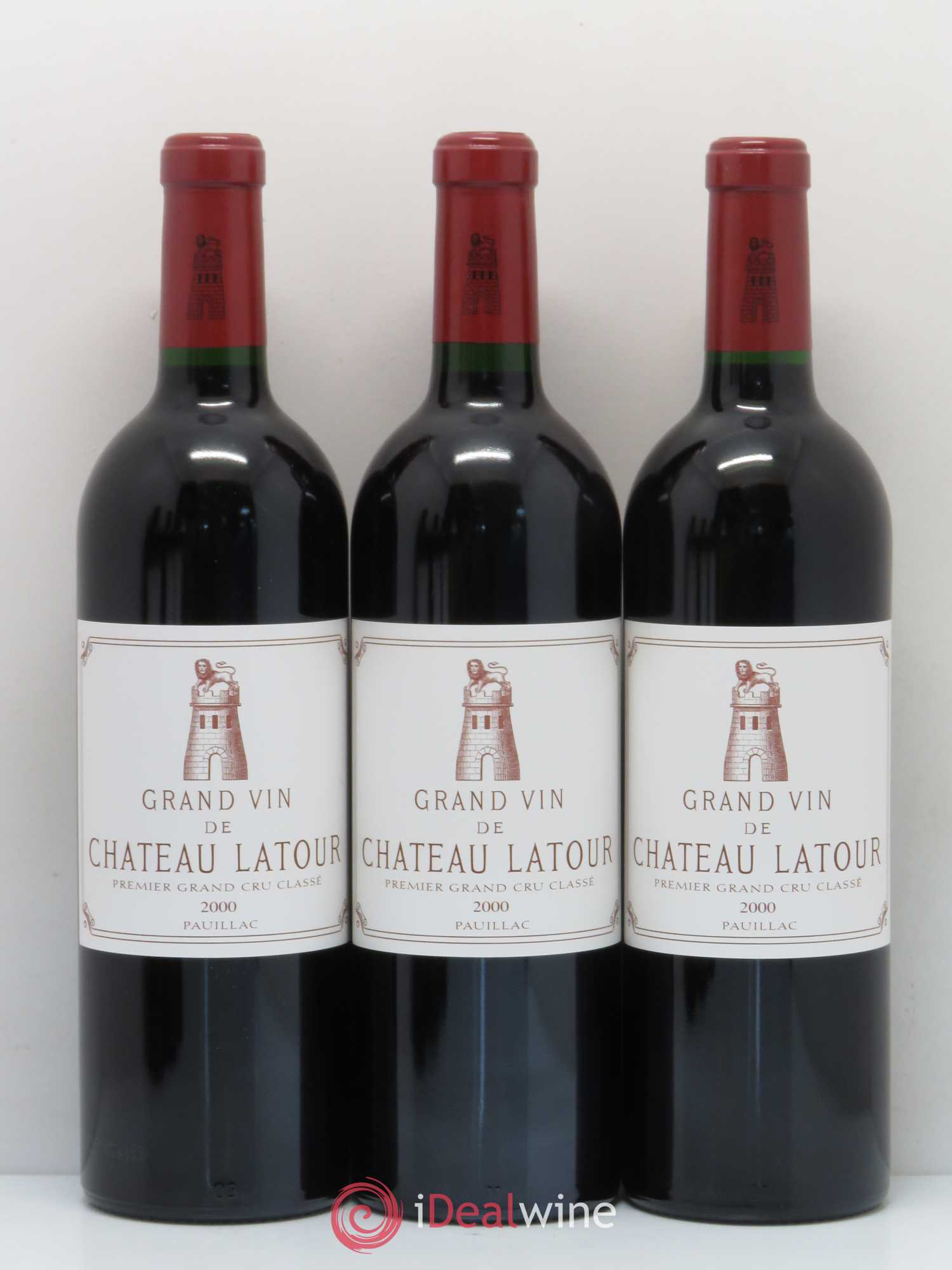 Château Latour 1er Grand Cru Classé 2000 - Lot de 12 bouteilles - 1
