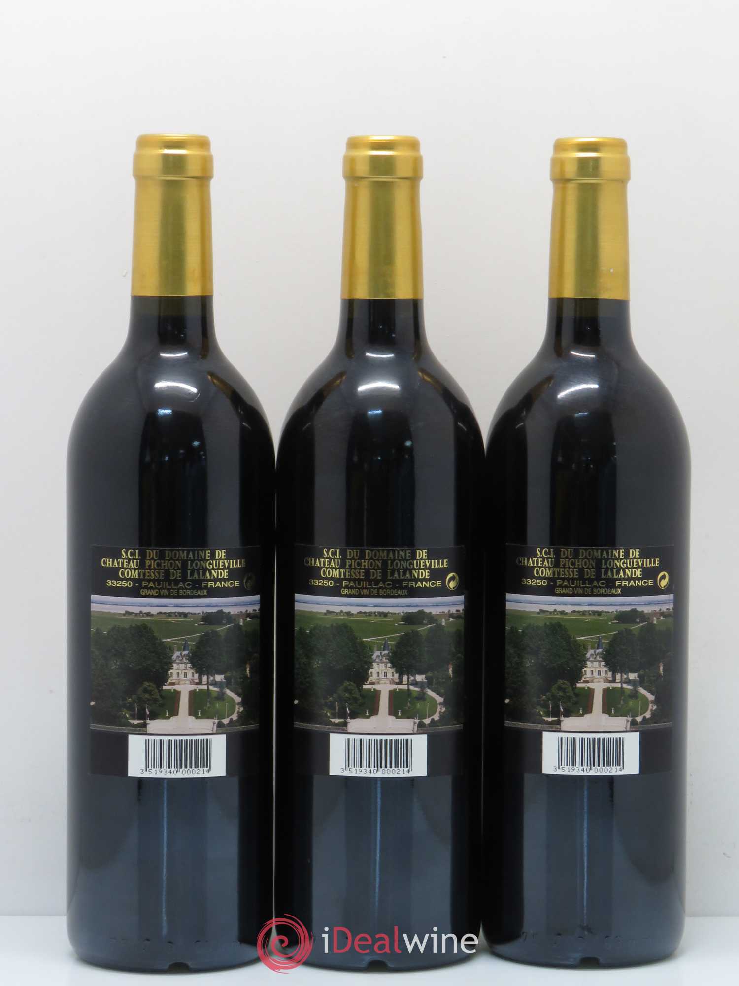 Château Pichon Longueville Comtesse de Lalande 2ème Grand Cru Classé 2000 - Lot de 12 bouteilles - 2