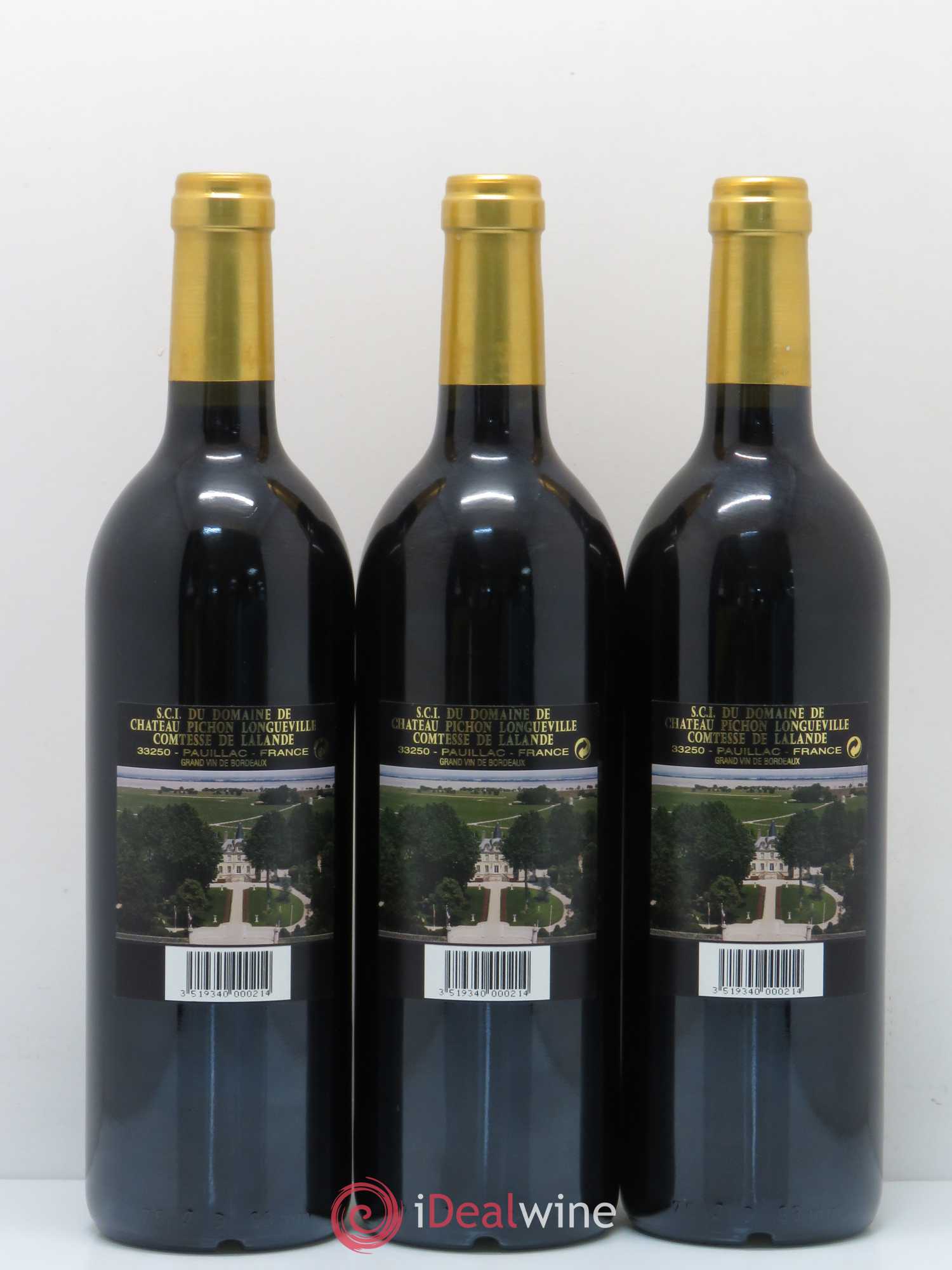 Château Pichon Longueville Comtesse de Lalande 2ème Grand Cru Classé 2000 - Lot de 12 bouteilles - 4