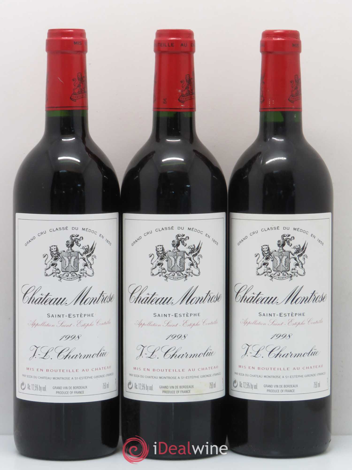Château Montrose 2ème Grand Cru Classé 1998 - Lot de 12 bouteilles - 3