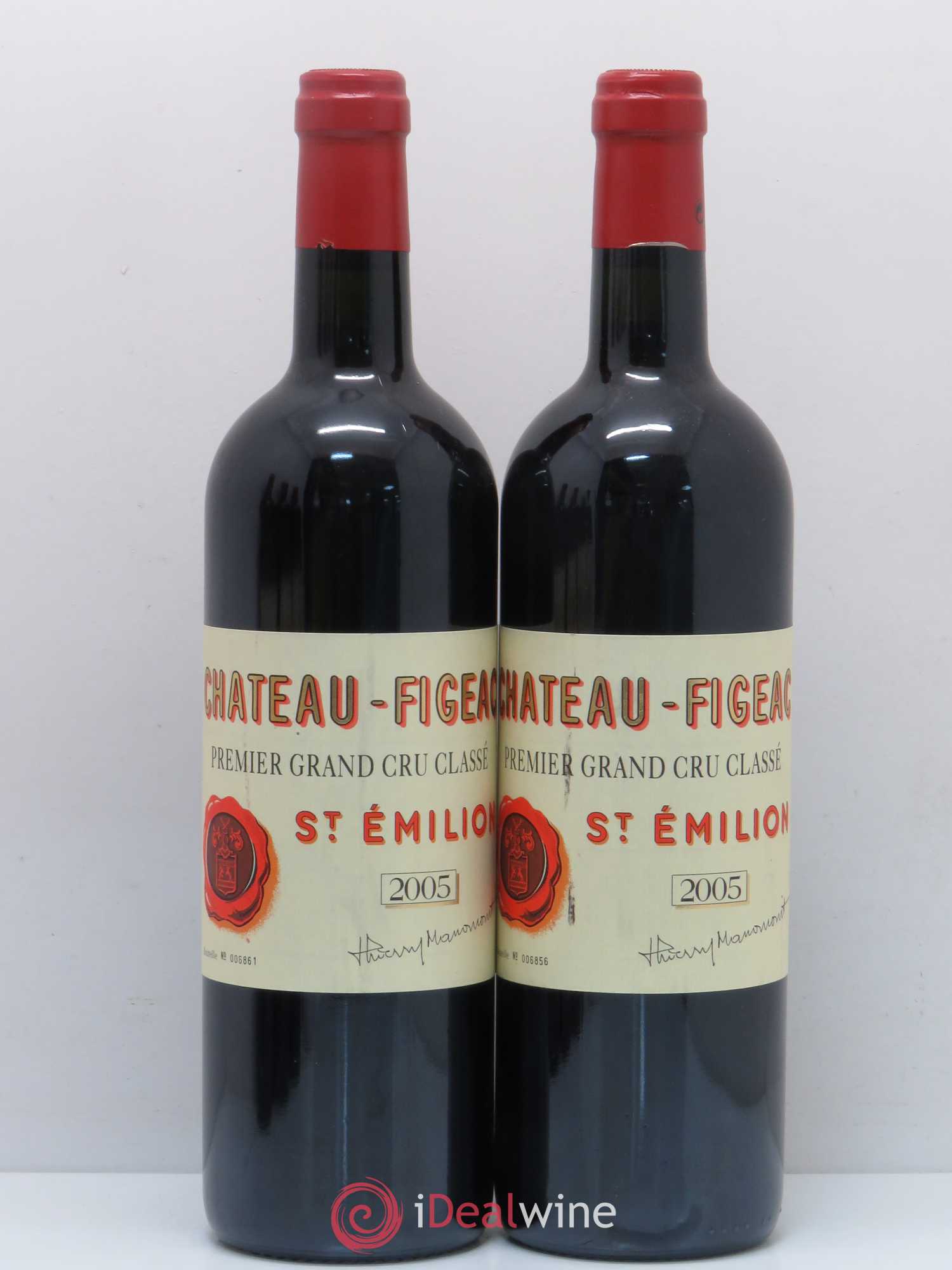 Château Figeac 1er Grand Cru Classé A 2005 - Lot de 5 bouteilles - 2