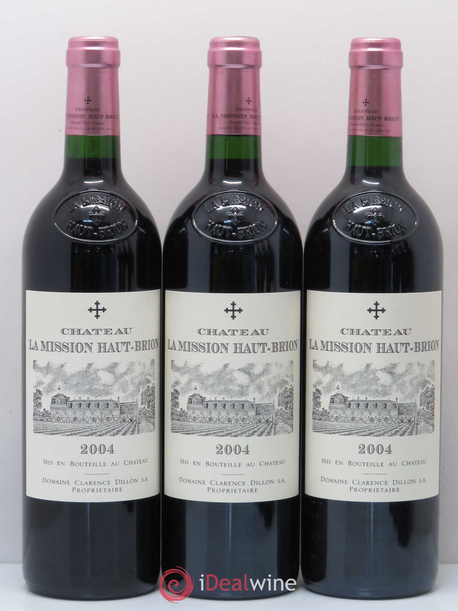 Château la Mission Haut-Brion Cru Classé de Graves 2004 - Lot de 6 bouteilles - 1