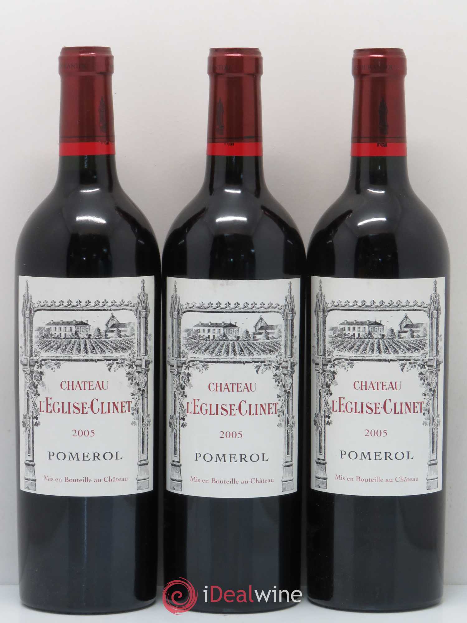 Château l' Église Clinet 2005 - Lot de 12 bouteilles - 1