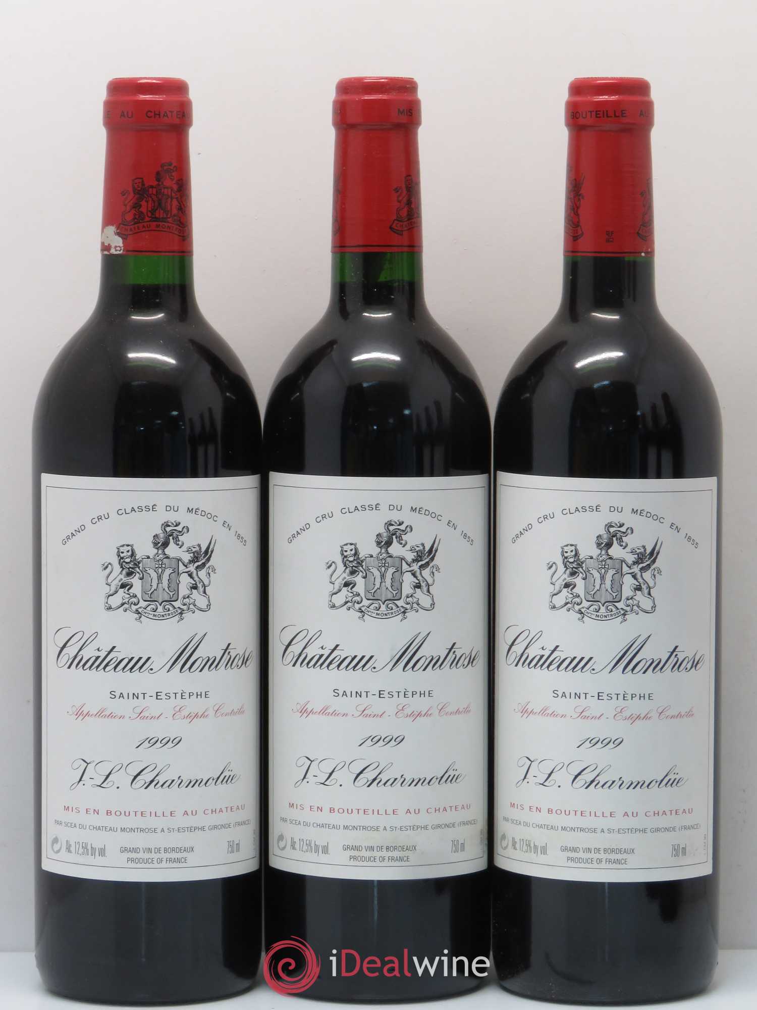 Château Montrose 2ème Grand Cru Classé 1999 - Lot de 6 bouteilles - 1