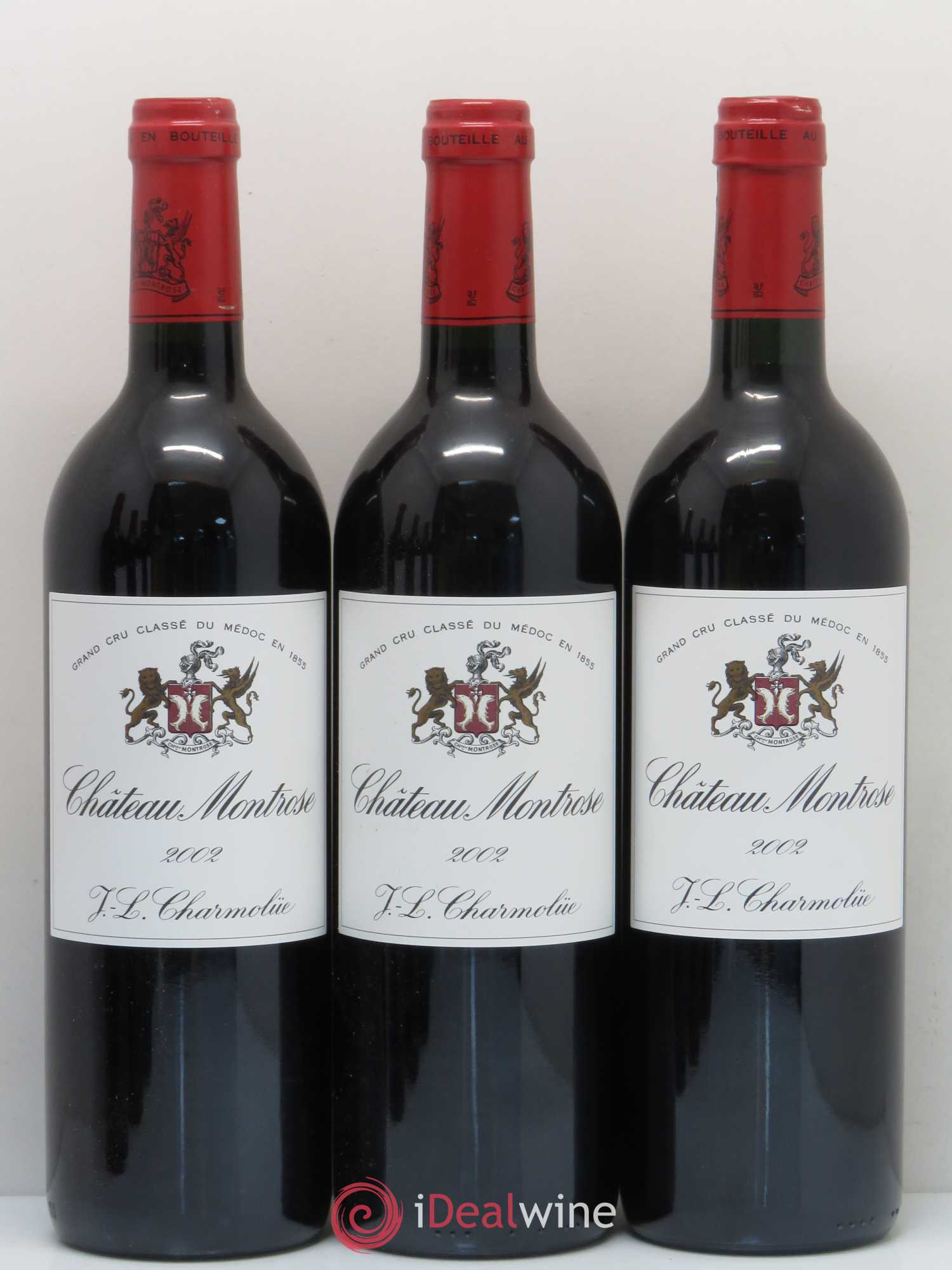 Château Montrose 2ème Grand Cru Classé 2002 - Lot de 6 bouteilles - 2