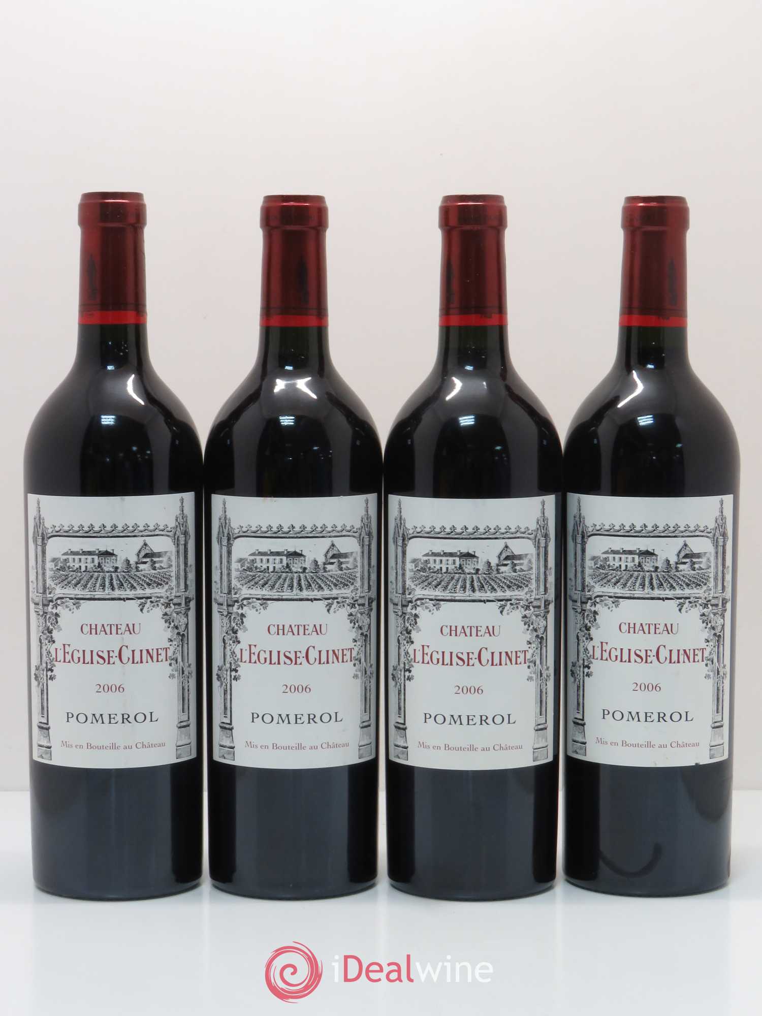Château l' Église Clinet 2006 - Lot de 4 bouteilles - 0