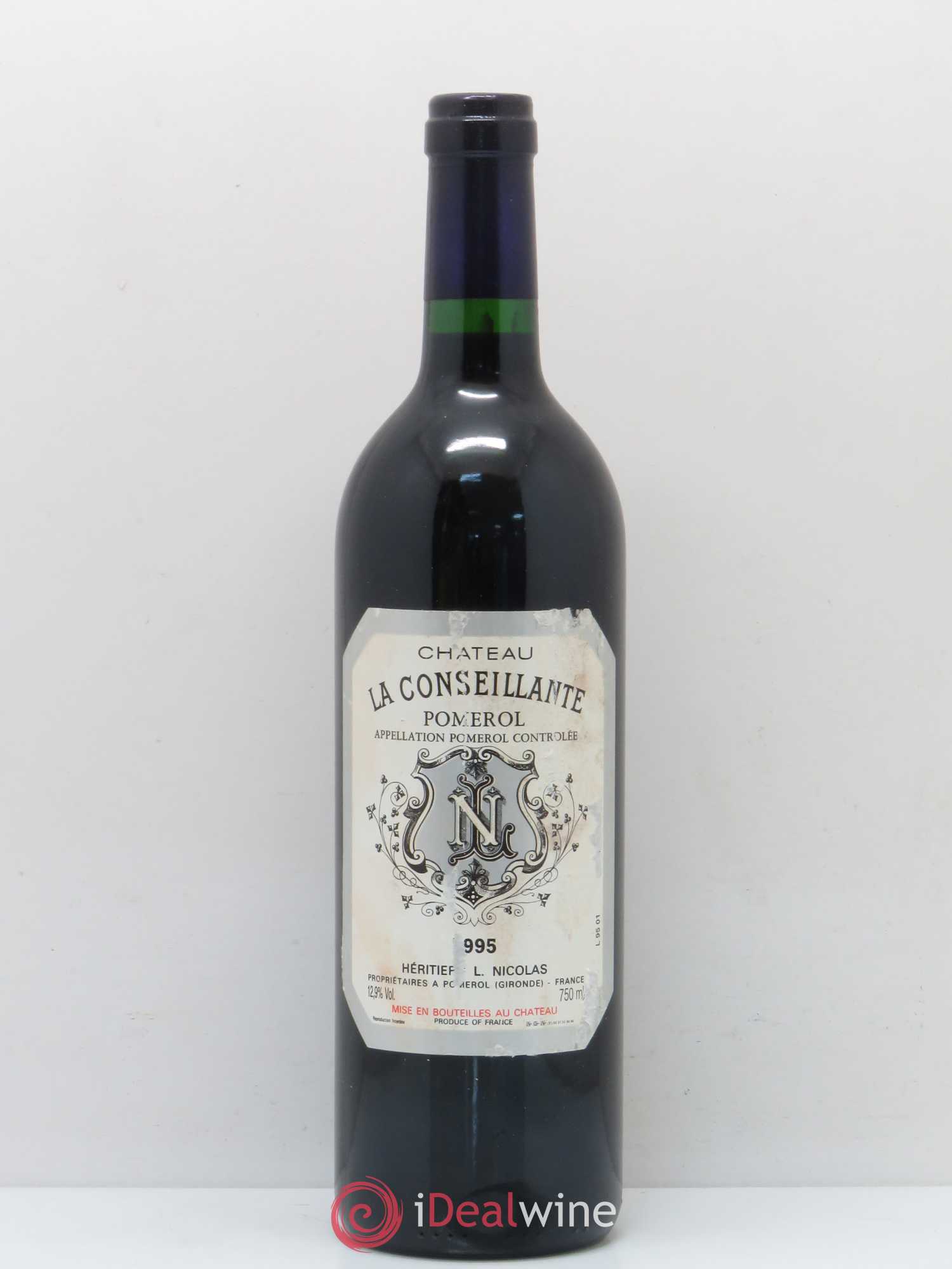 Château la Conseillante 1995 - Lot de 1 bouteille - 0
