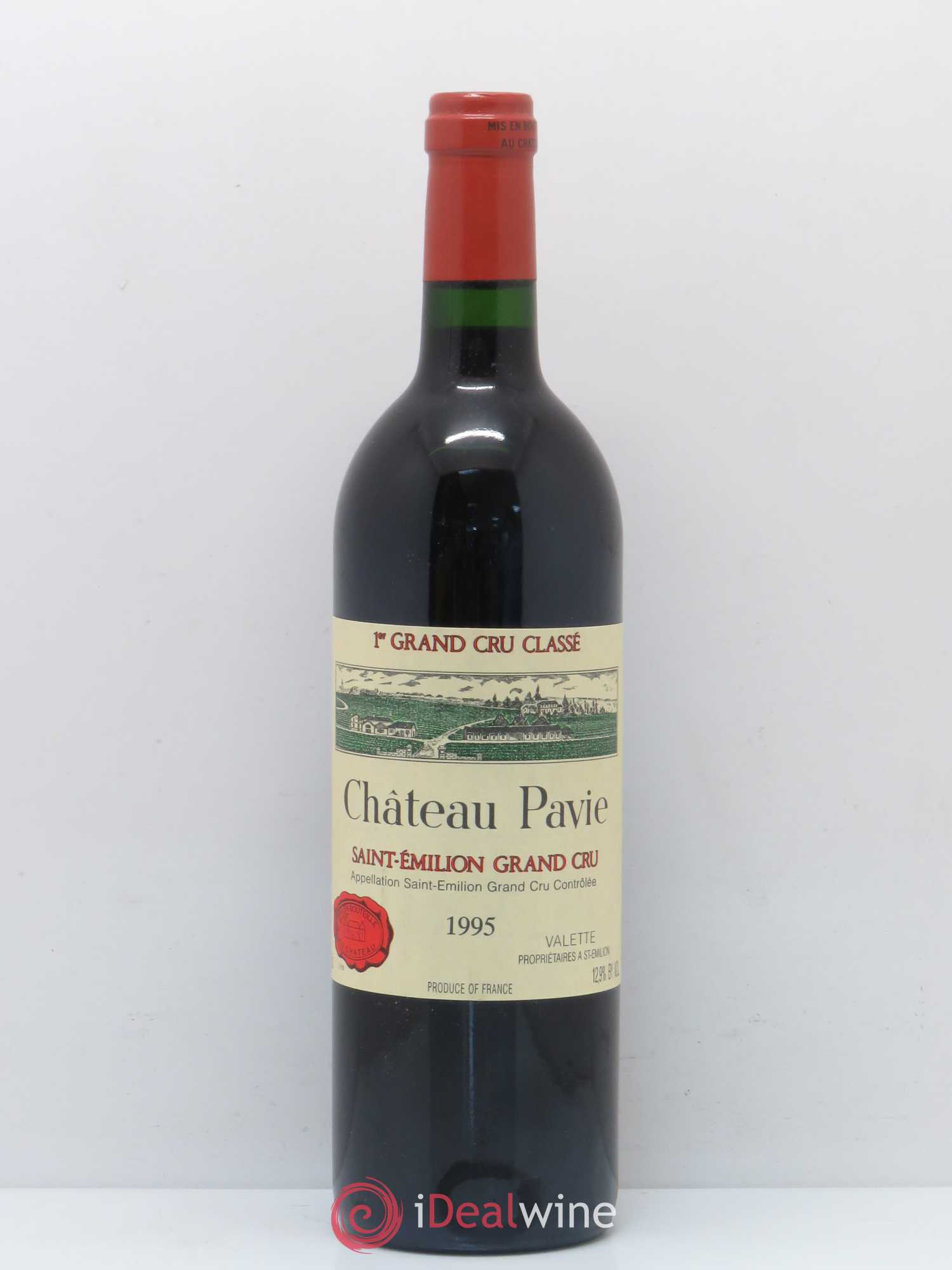 Château Pavie 1er Grand Cru Classé A 1995 - Lot de 1 bouteille - 0