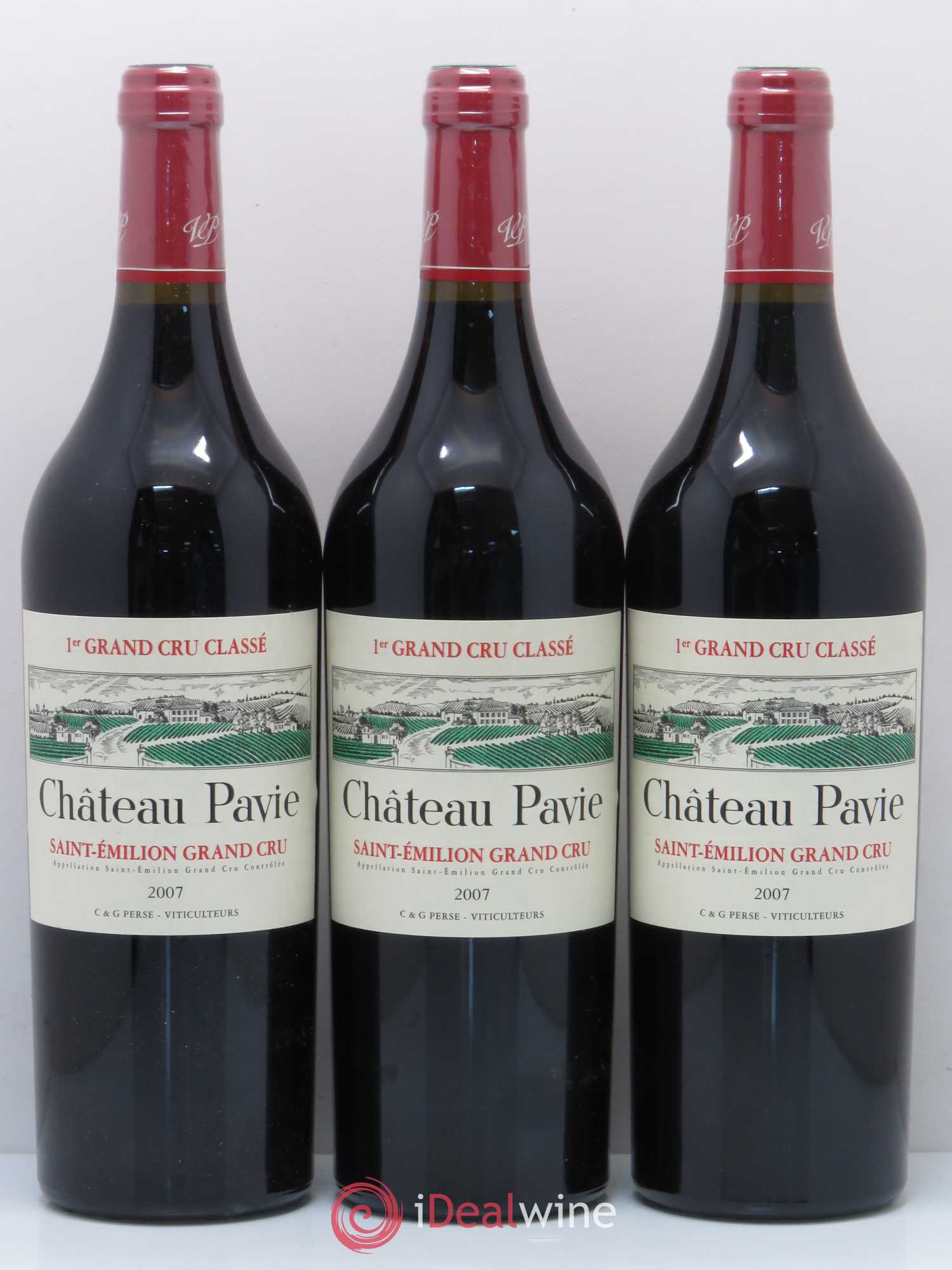 Château Pavie 1er Grand Cru Classé A 2007 - Lot de 6 bouteilles - 3