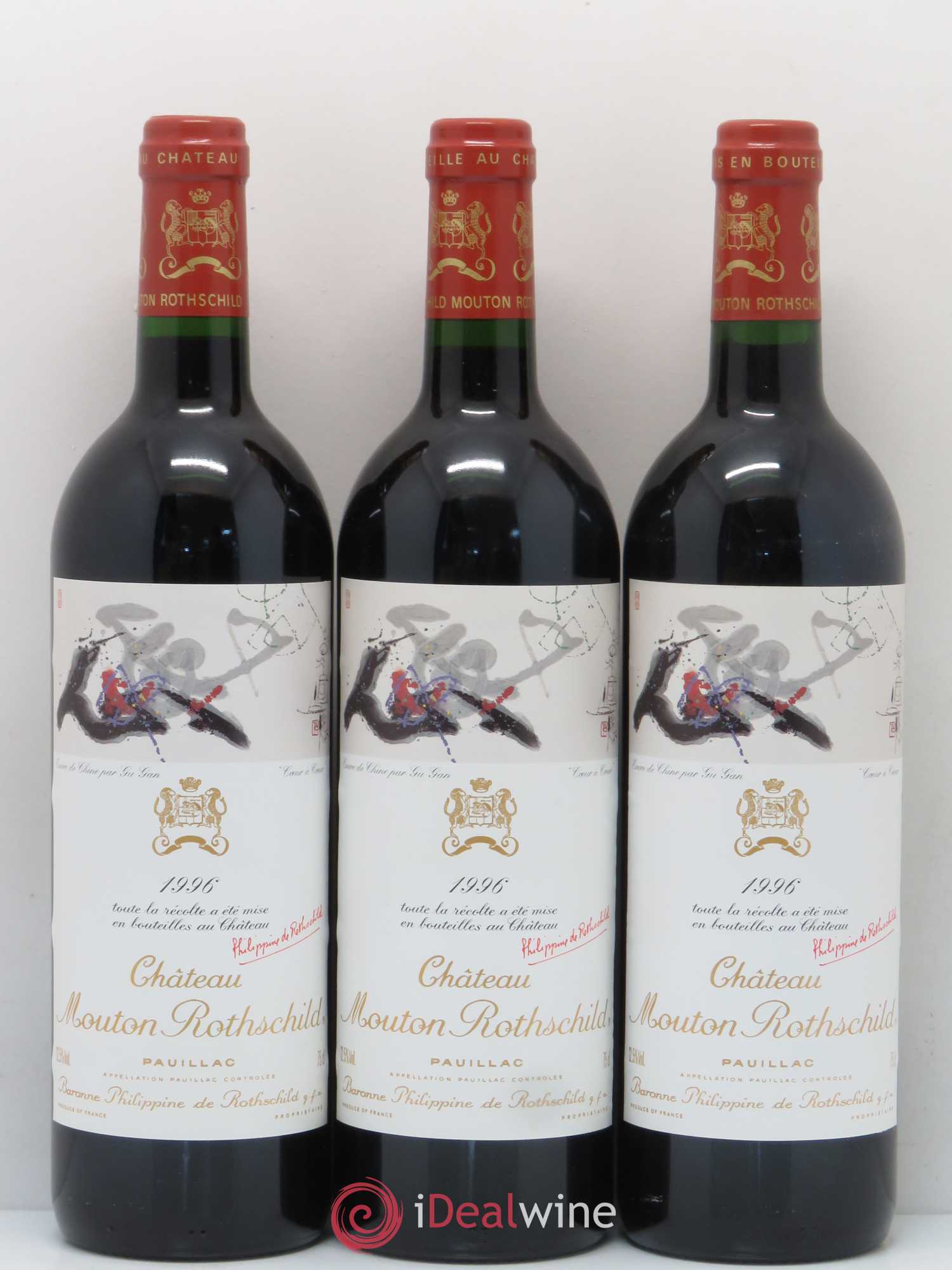 Château Mouton Rothschild 1er Grand Cru Classé 1996 - Lot de 12 bouteilles - 7