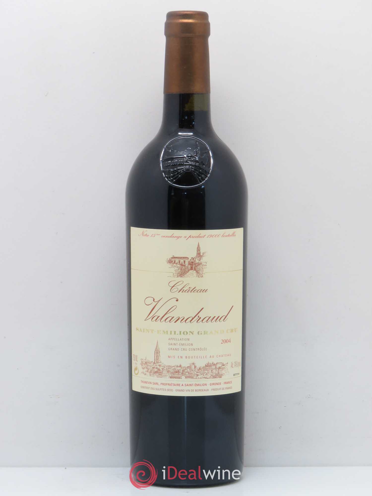 Château de Valandraud 2004 - Lot de 1 bouteille - 0
