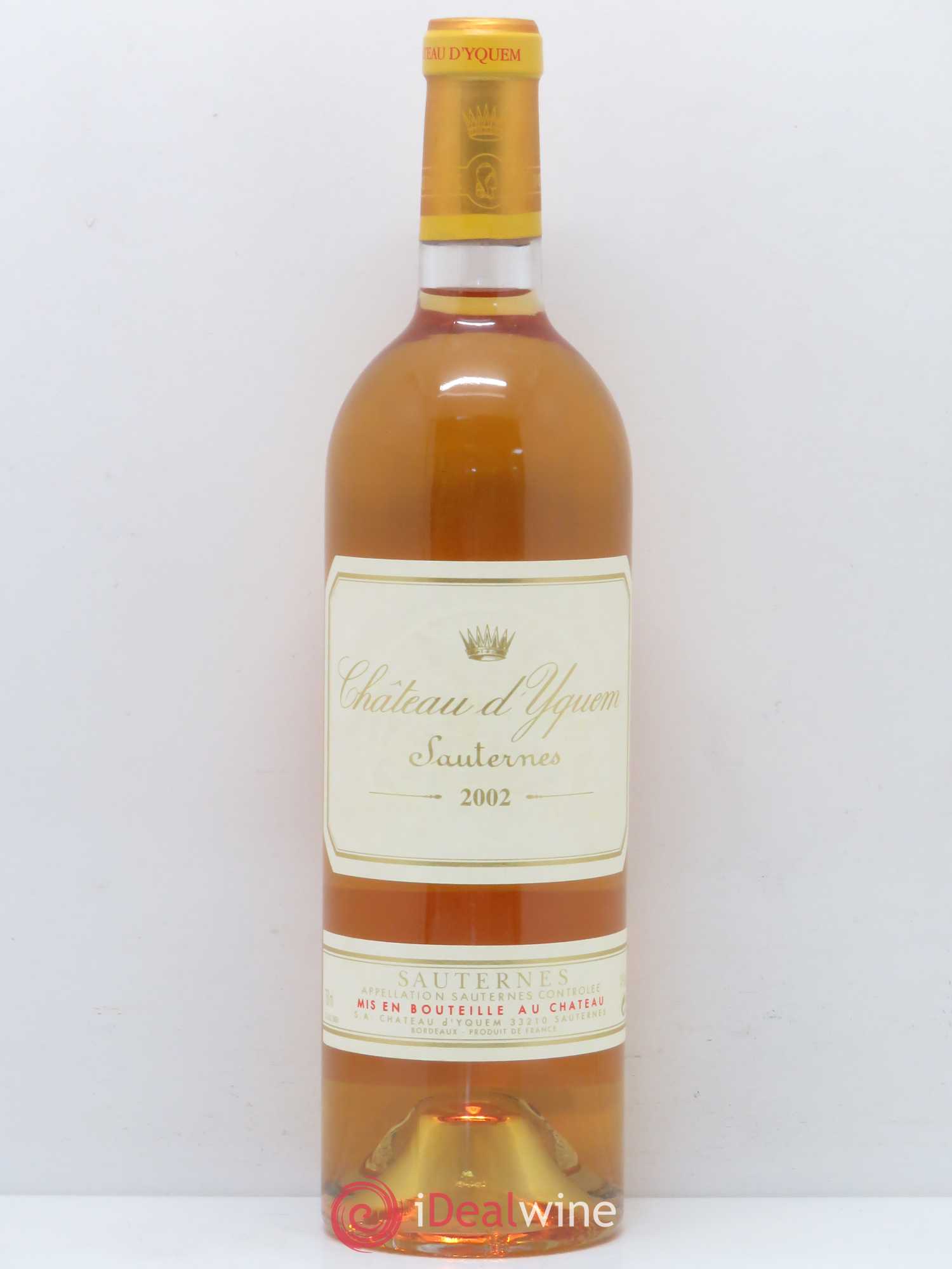 Château d' Yquem 1er Cru Classé Supérieur 2002 - Lotto di 1 bottiglia - 0