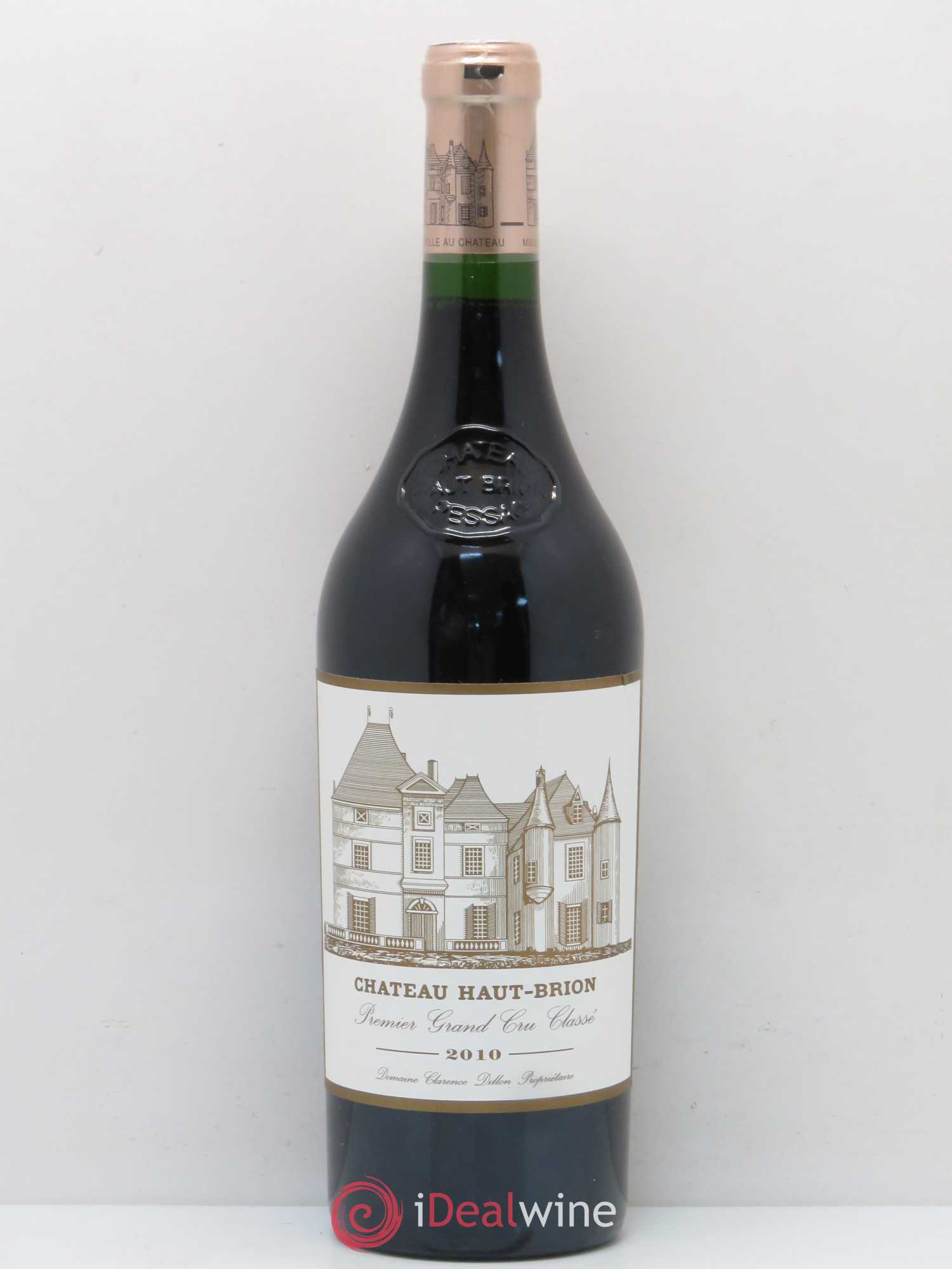 Château Haut Brion 1er Grand Cru Classé 2010 - Lot de 1 bouteille - 0