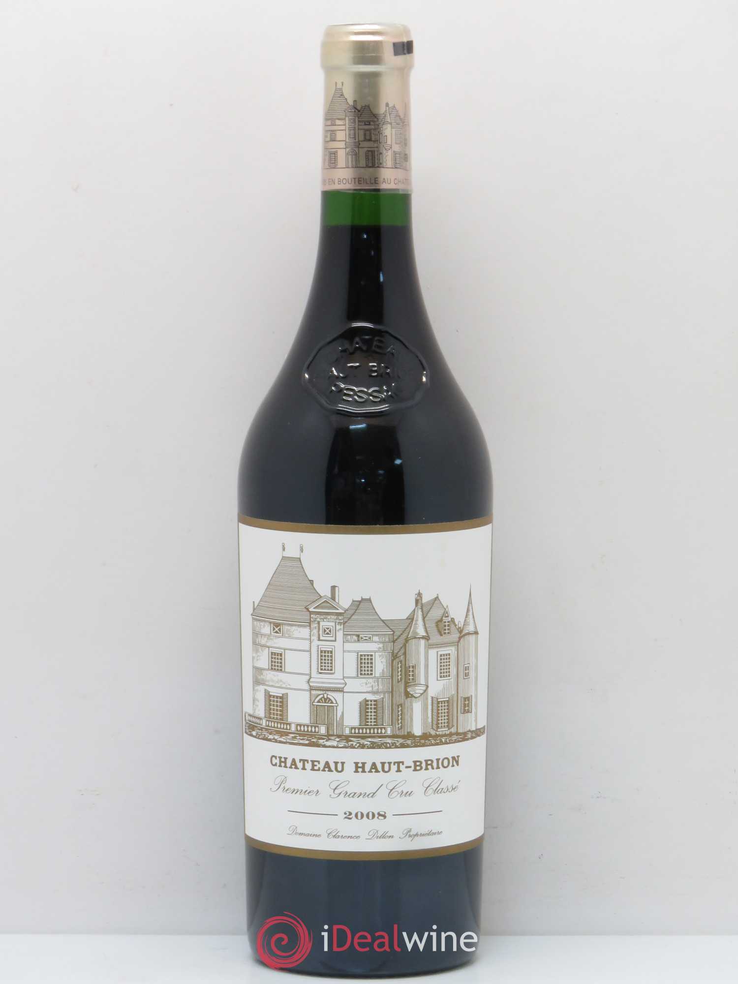 Château Haut Brion 1er Grand Cru Classé 2008 - Lot de 1 bouteille - 0