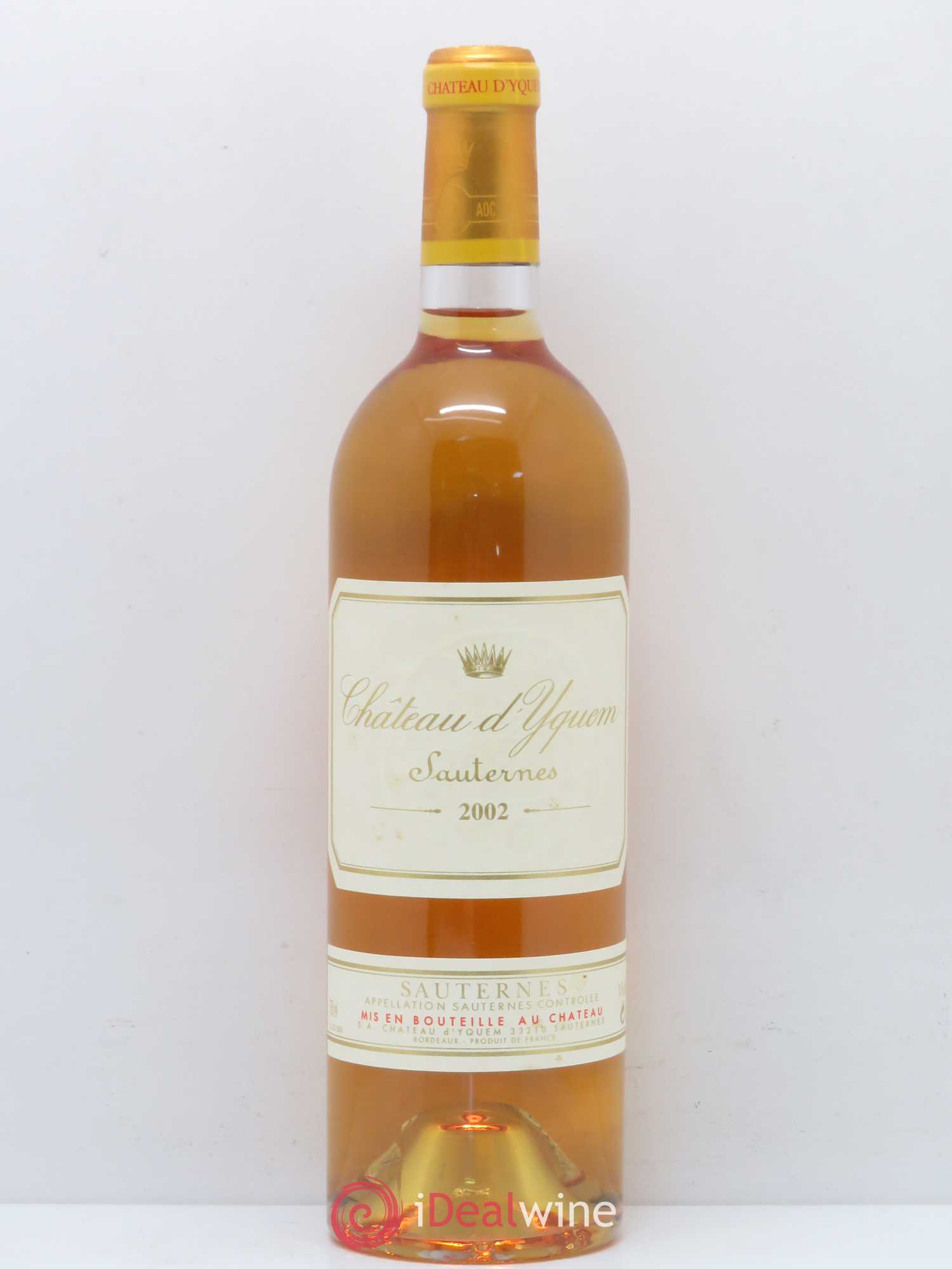 Château d' Yquem 1er Cru Classé Supérieur 2002 - Lotto di 1 bottiglia - 0