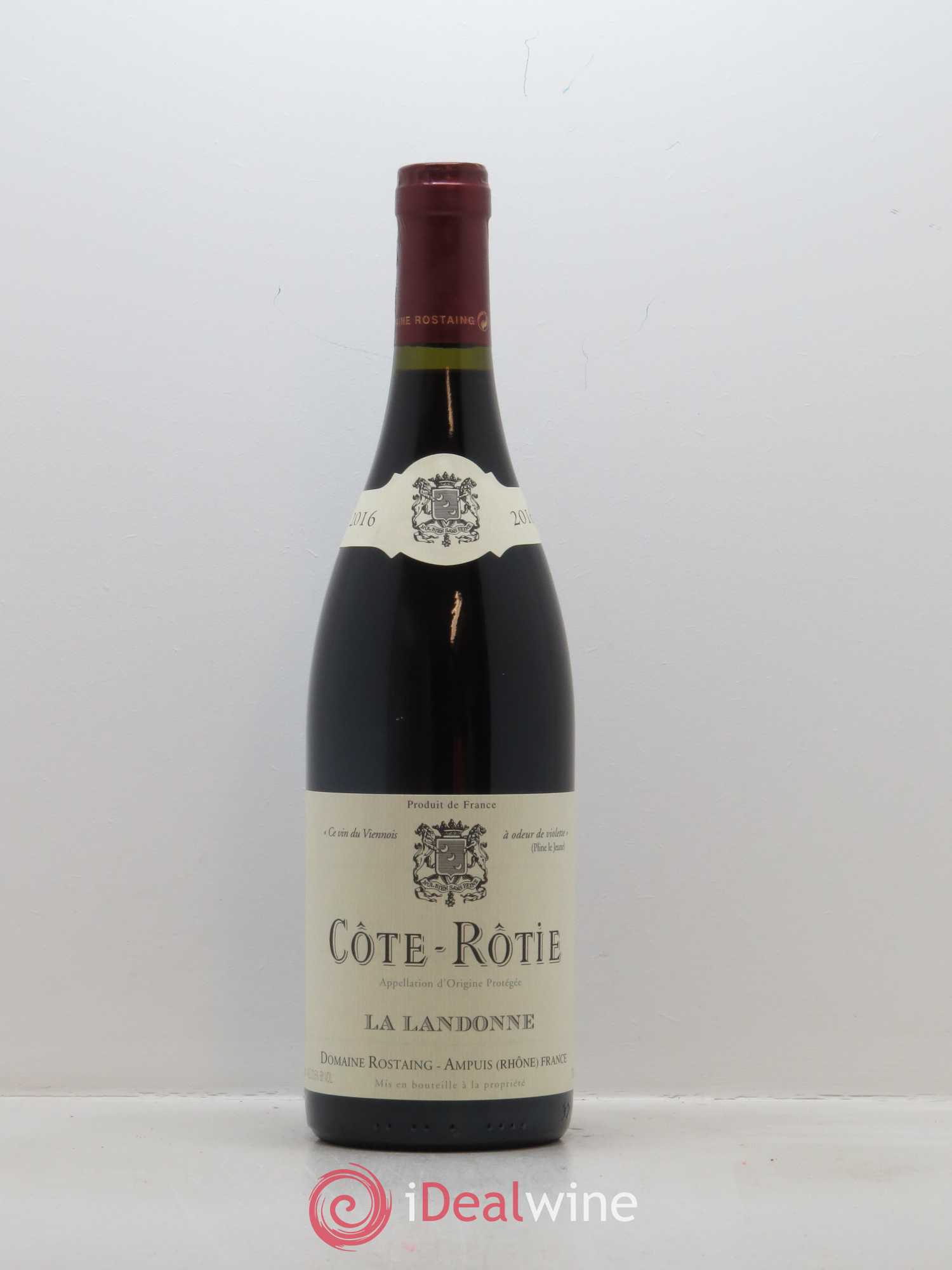 Côte-Rôtie La Landonne René Rostaing 2016 - Lot de 1 bouteille - 0
