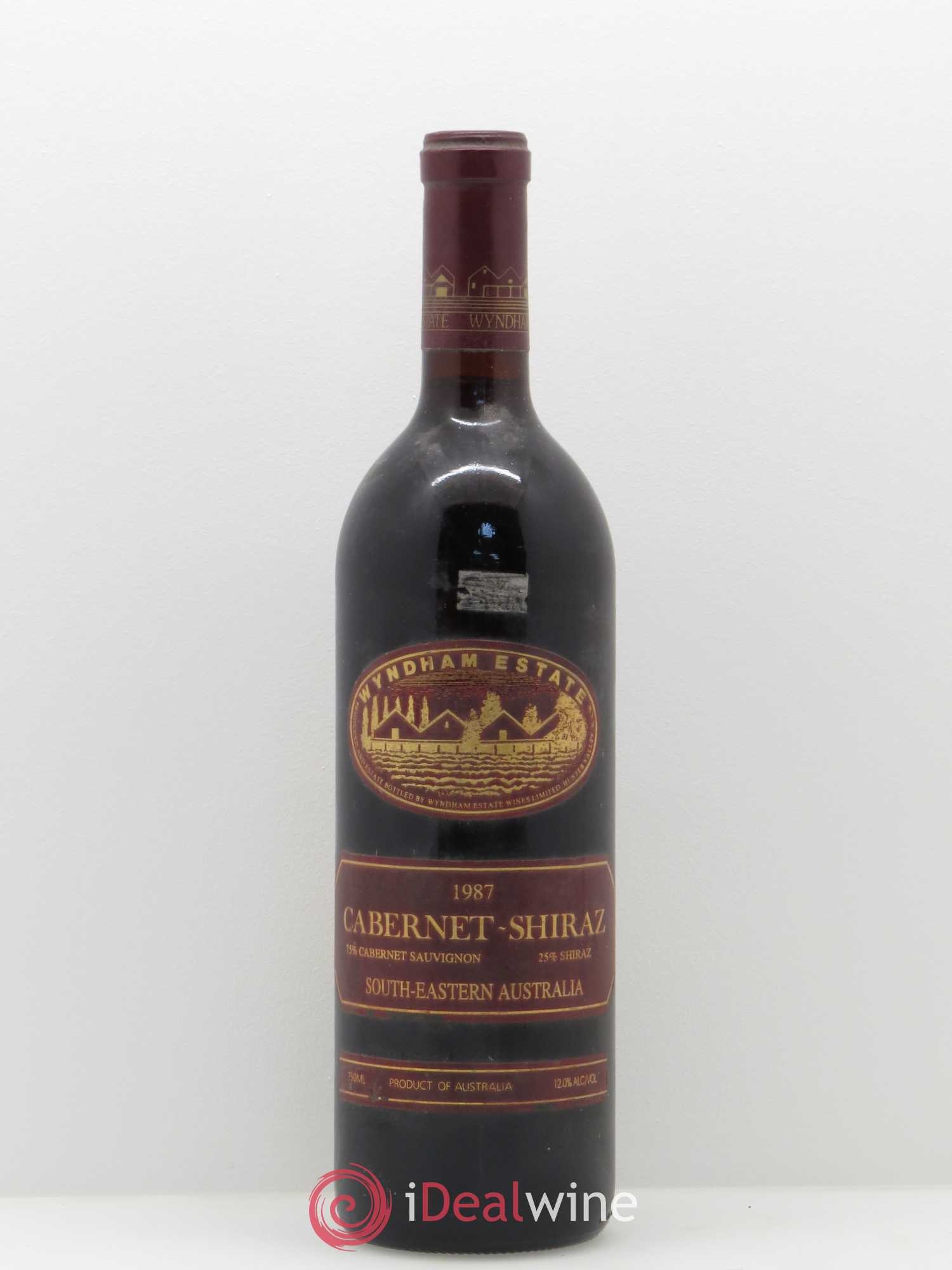 Australie Cabernet Shiraz Wyndham Estate 1987 - Posten von 1 Flasche - 0