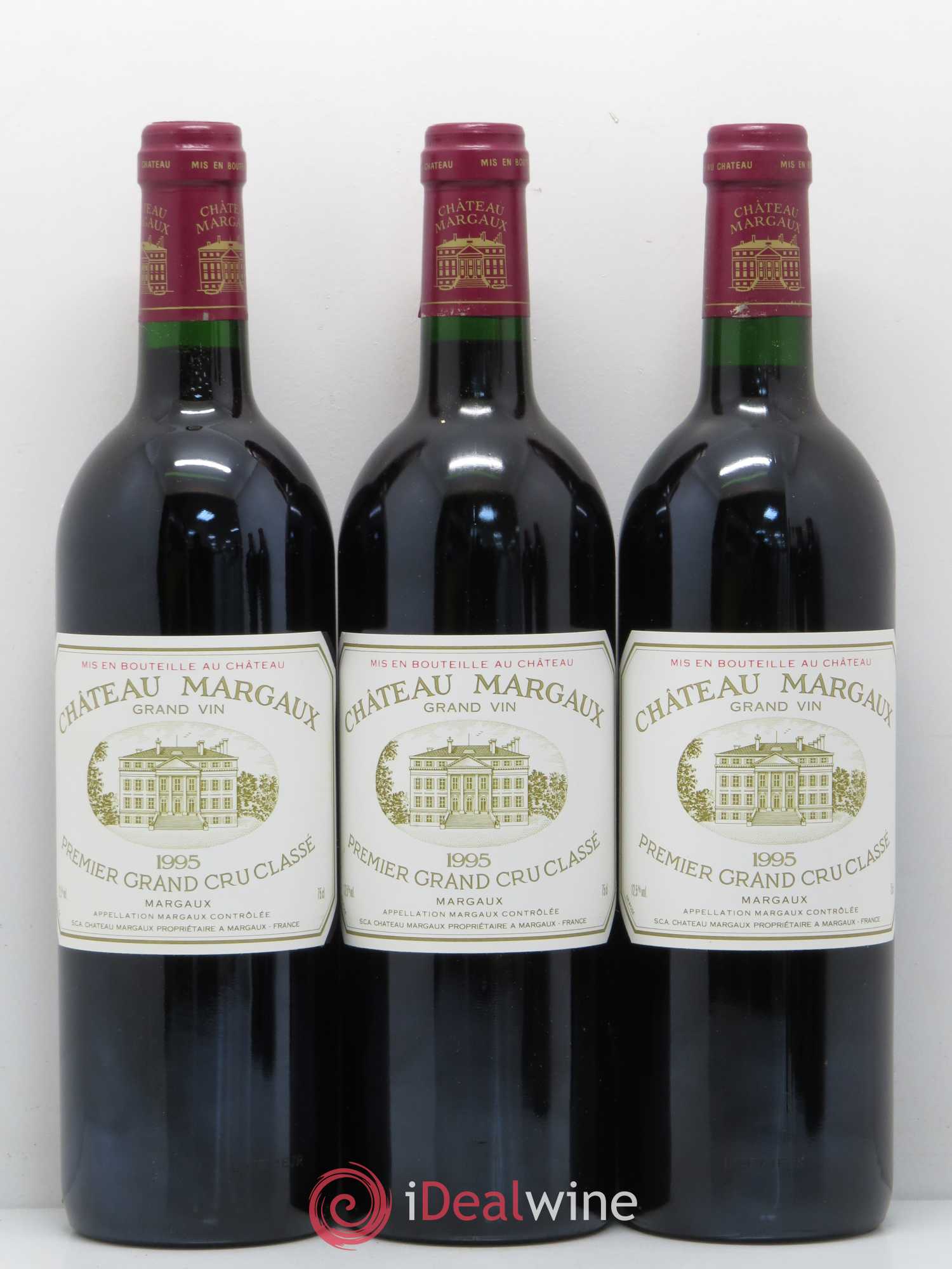 Château Margaux 1er Grand Cru Classé 1995 - Lot de 12 bouteilles - 2