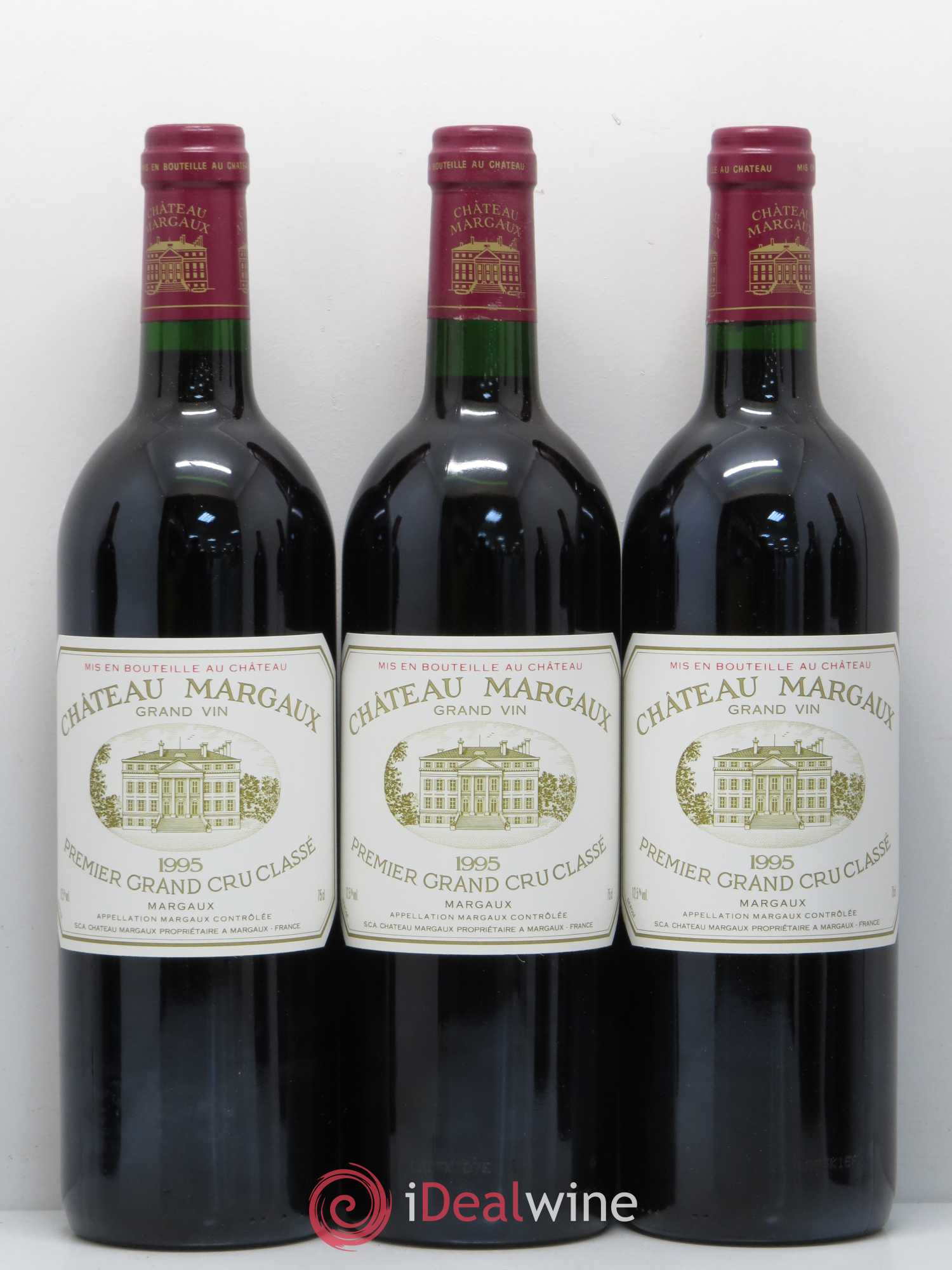 Château Margaux 1er Grand Cru Classé 1995 - Lot de 12 bouteilles - 4