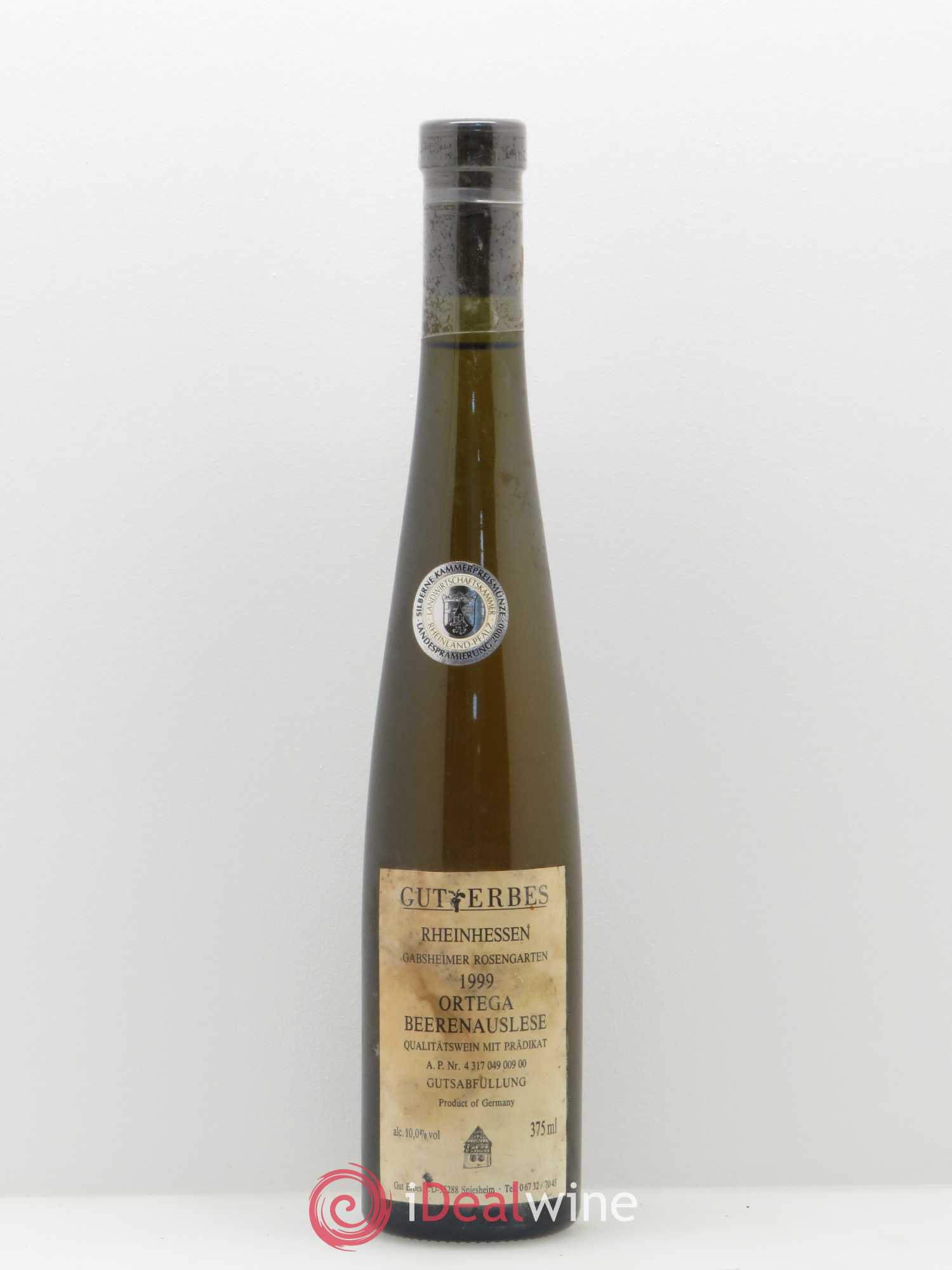 Allemagne Mosel-Saar Gabsheimer Rosengarten Ortega Beernauslese 1999 - Posten von 1 Demi-Flasche - 0