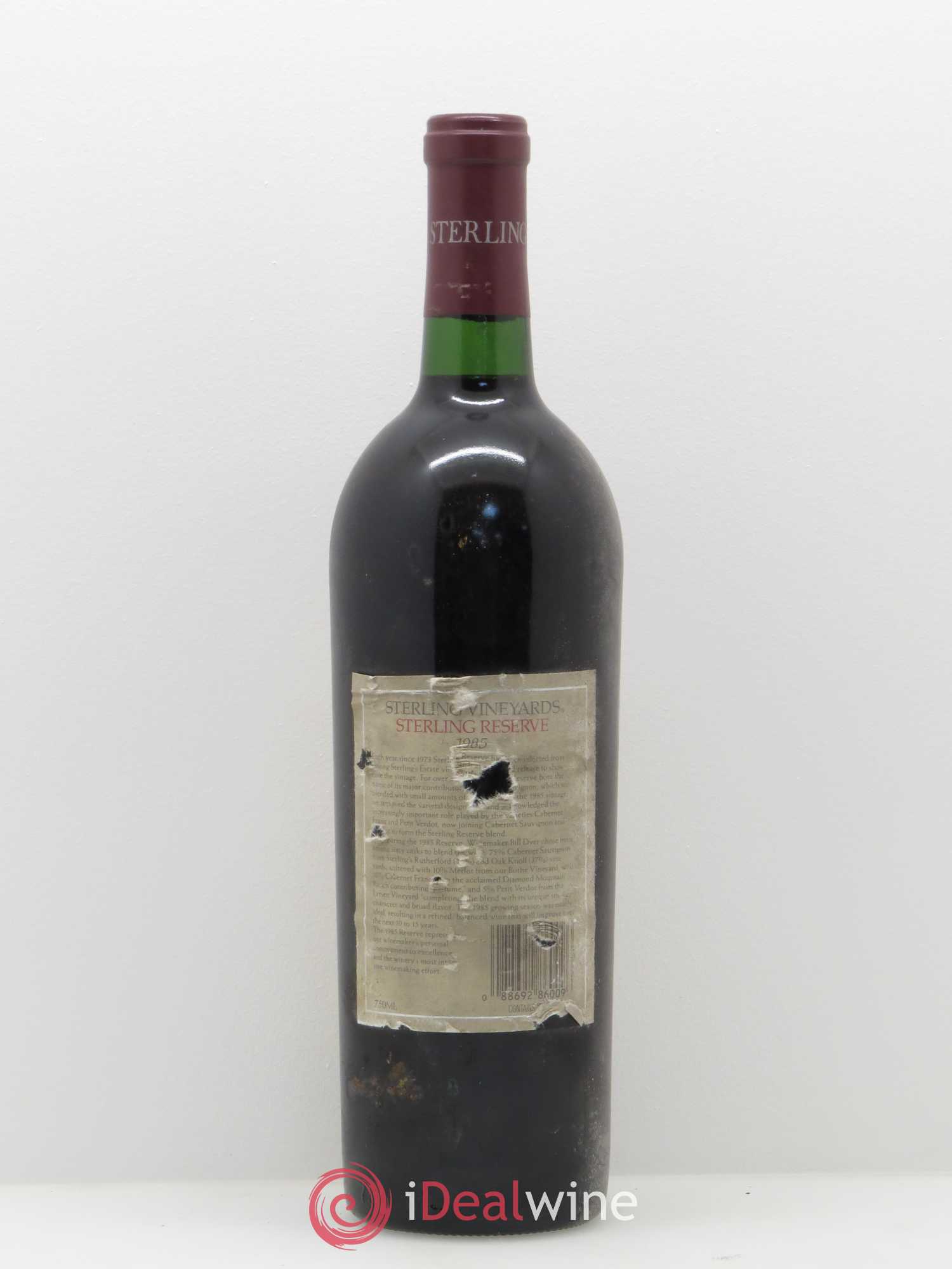 USA Sterling Vineyards 1985 - Posten von 1 Flasche - 1