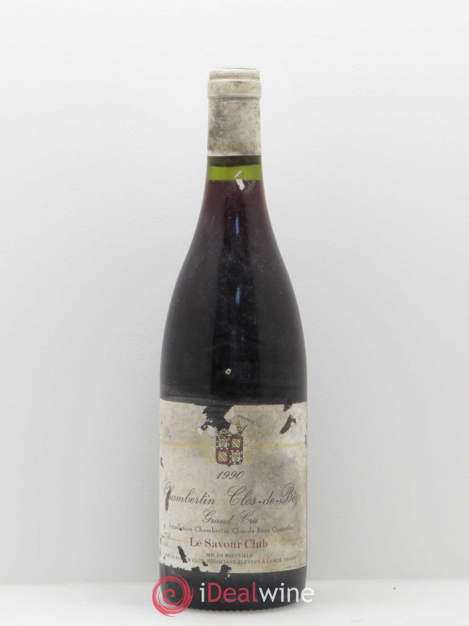 Chambertin Clos de Bèze Grand Cru Savour Club 1990 - Lot de 1 bouteille - 0