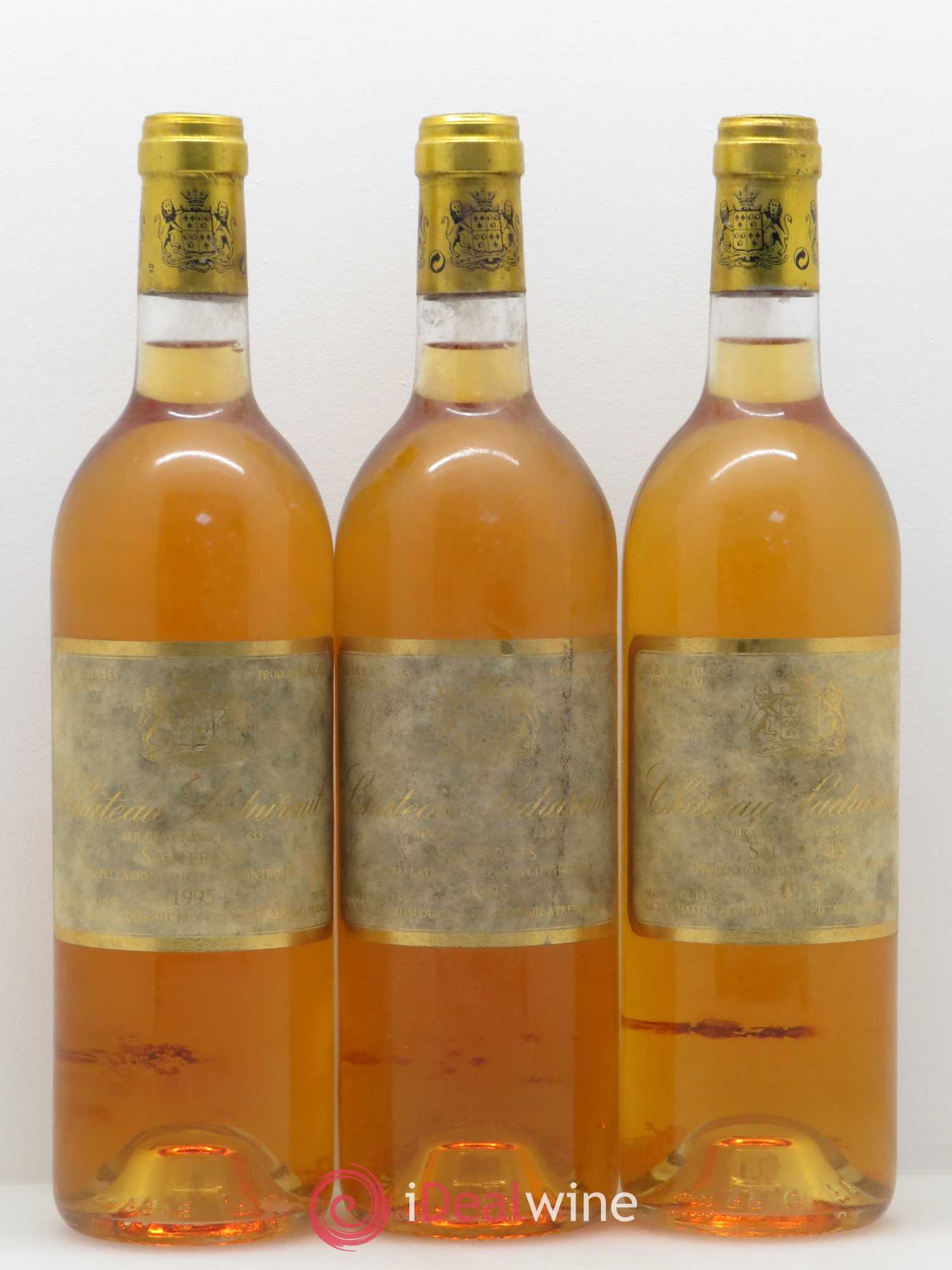 Château Suduiraut 1er Grand Cru Classé 1995 - Lotto di 3 bottiglie - 0