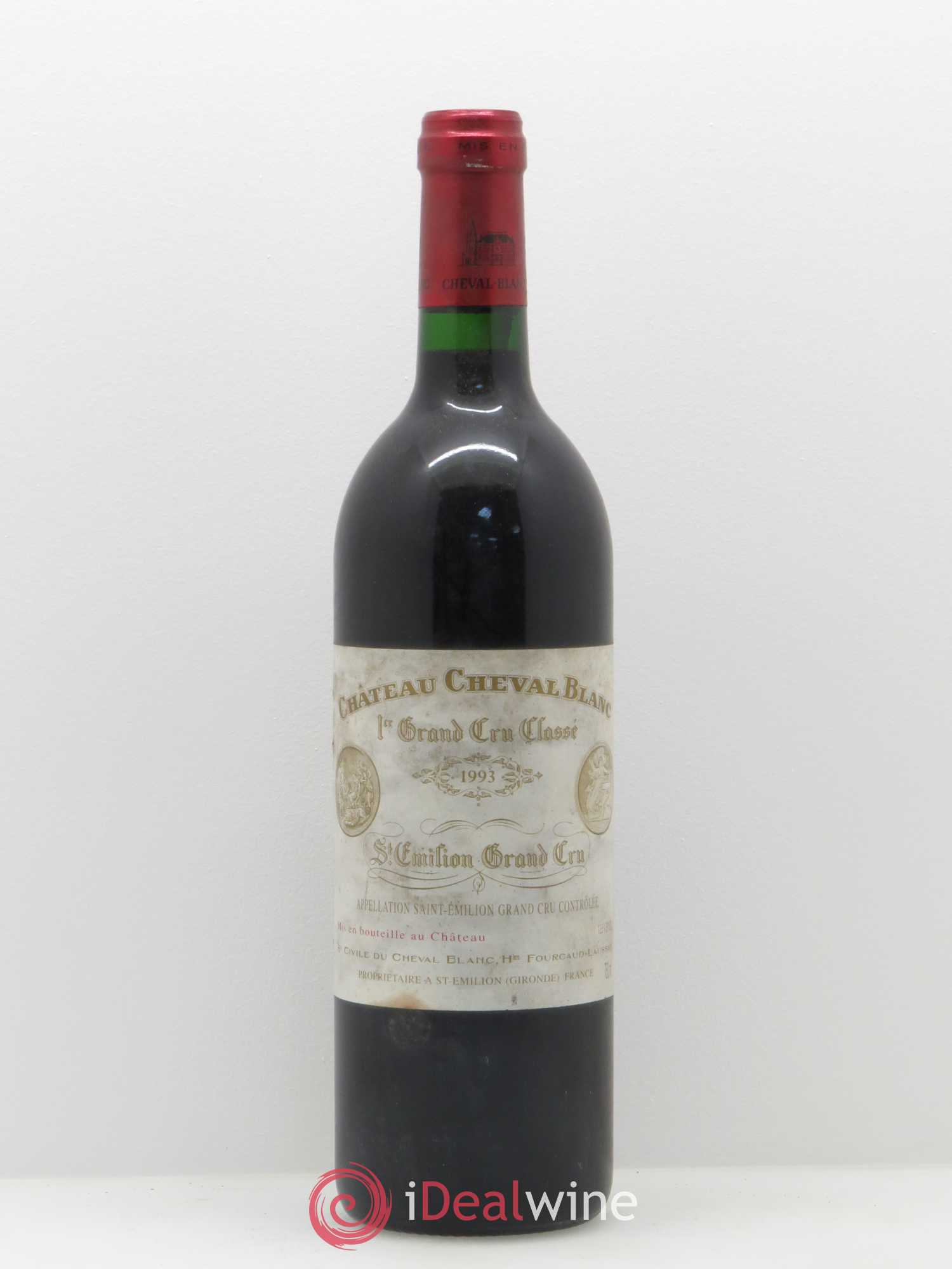 Château Cheval Blanc 1er Grand Cru Classé A 1993 - Lot de 1 bouteille - 0