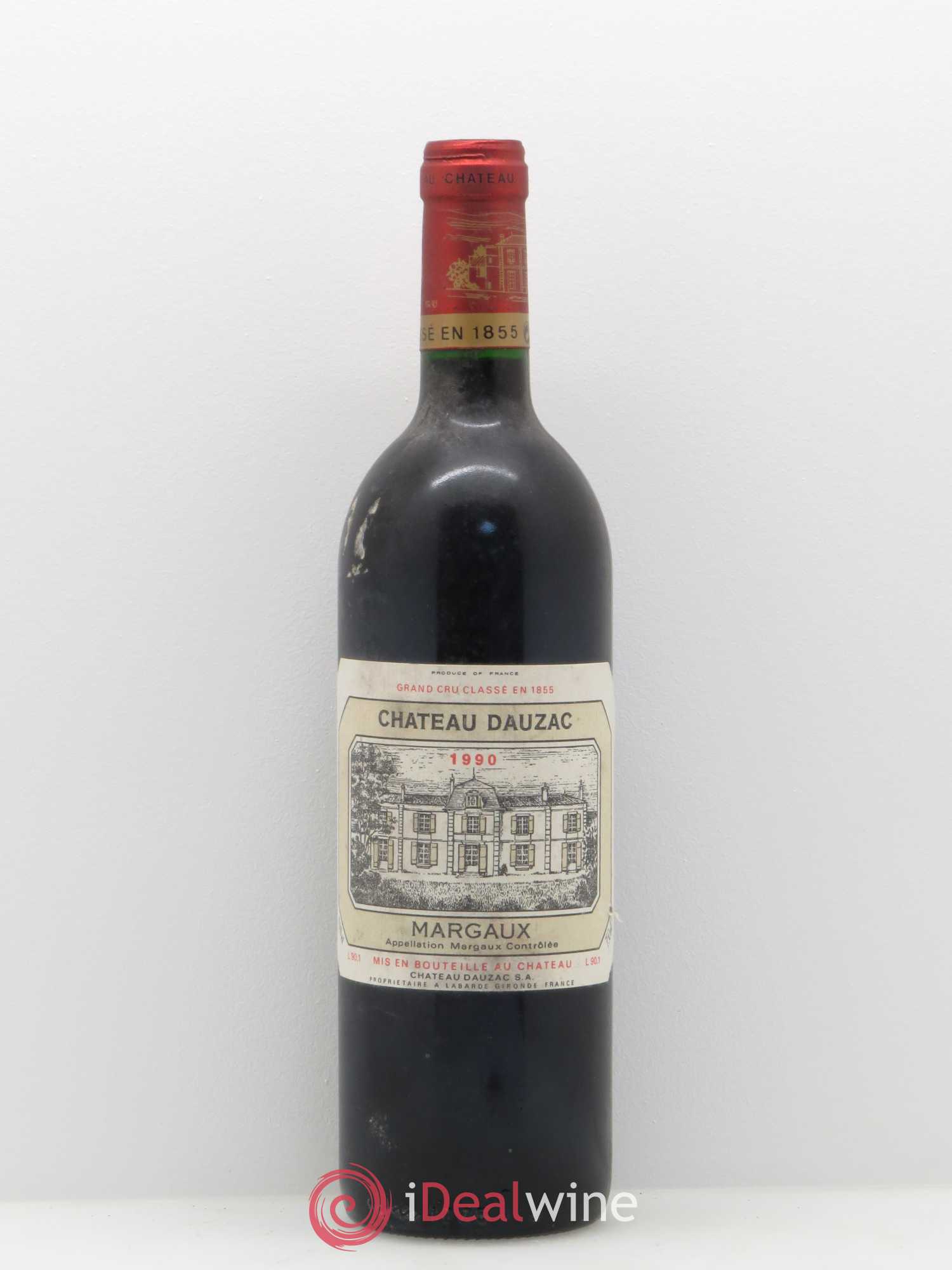 Château Dauzac 5ème Grand Cru Classé 1990 - Lot de 1 bouteille - 0
