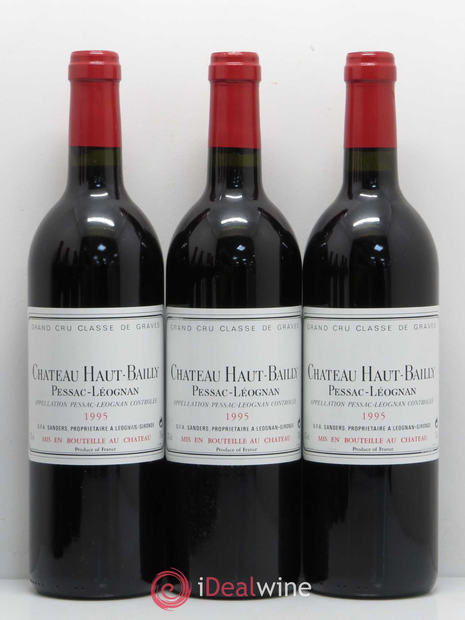 Château Haut-Bailly Cru Classé de Graves 1995 - Lot de 12 bouteilles - 3