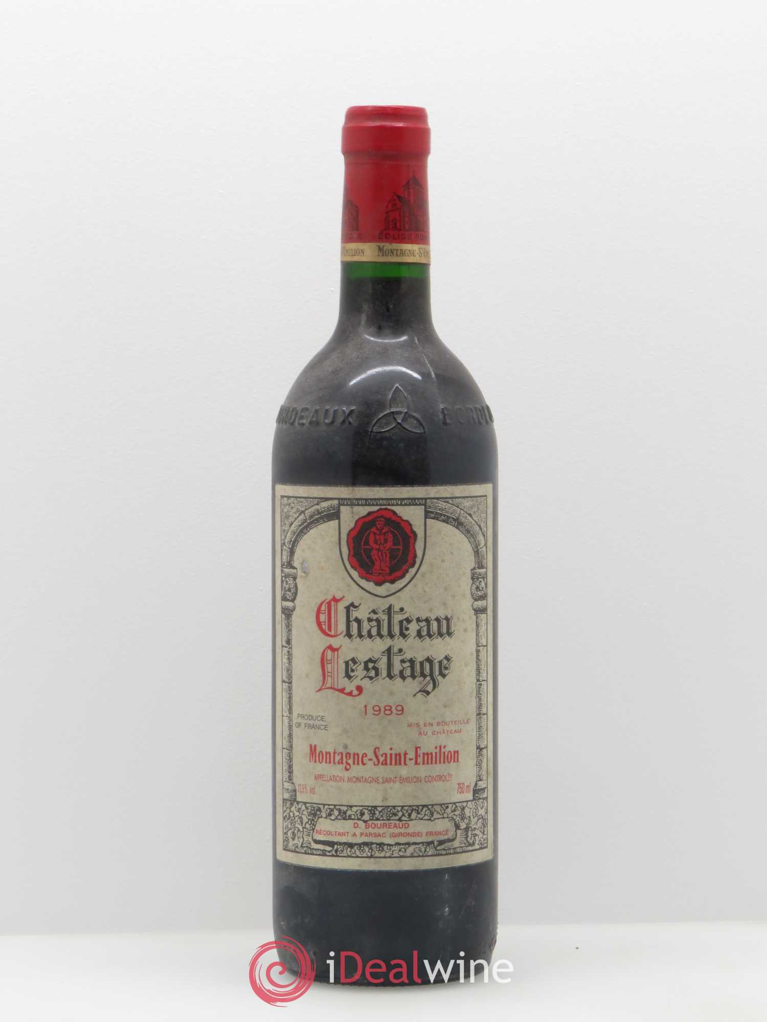 Château Lestage Cru Bourgeois 1989 - Lot de 1 bouteille - 0