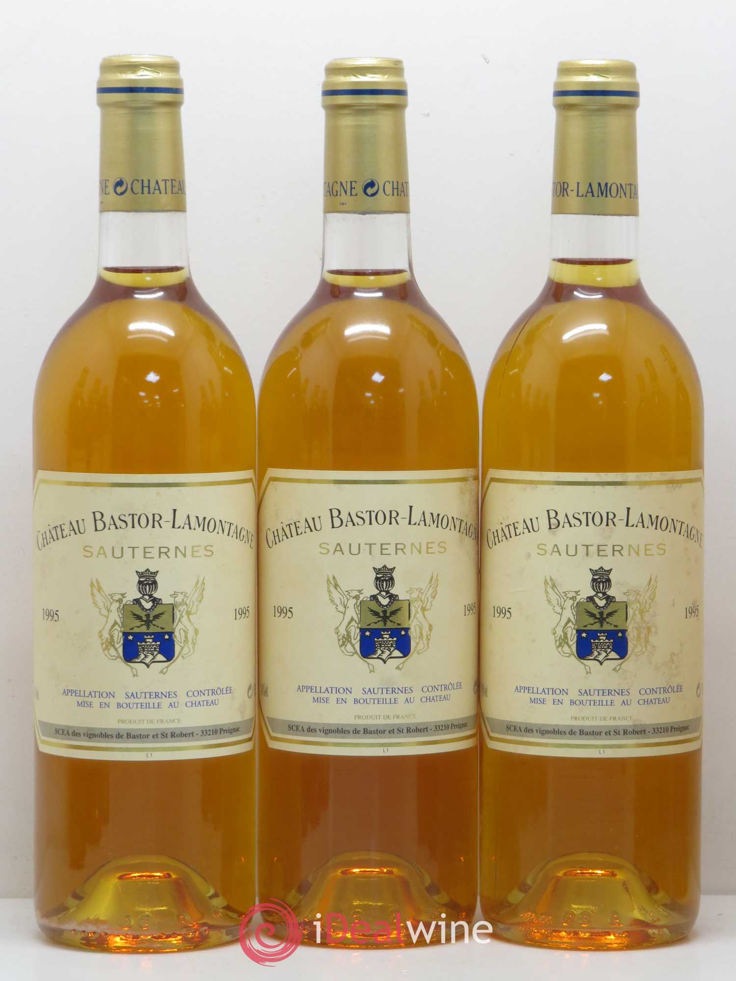 Château Bastor Lamontagne 1995 - Lotto di 12 bottiglie - 2