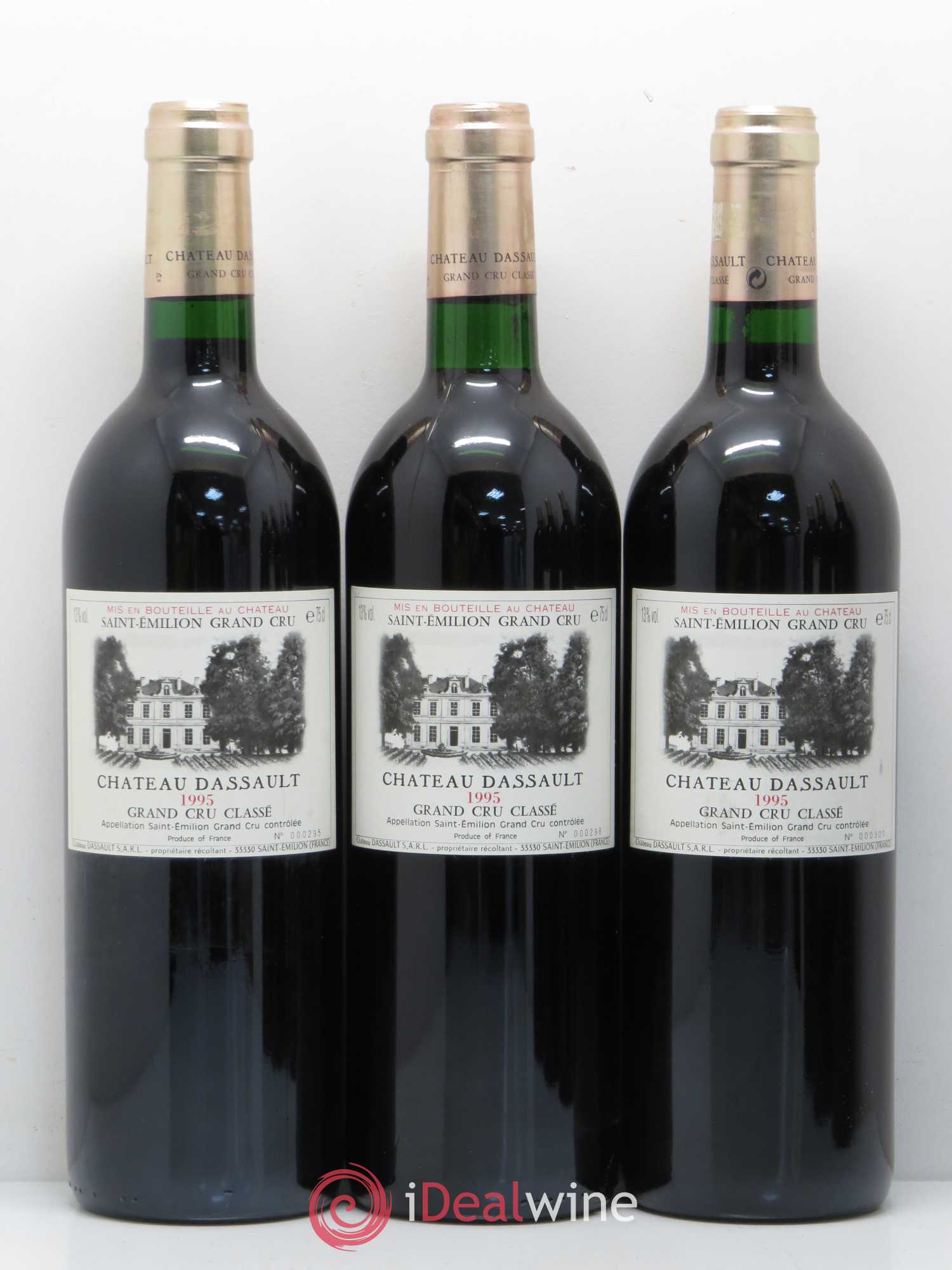 Château Dassault Grand Cru Classé 1995 - Lot de 12 bouteilles - 3