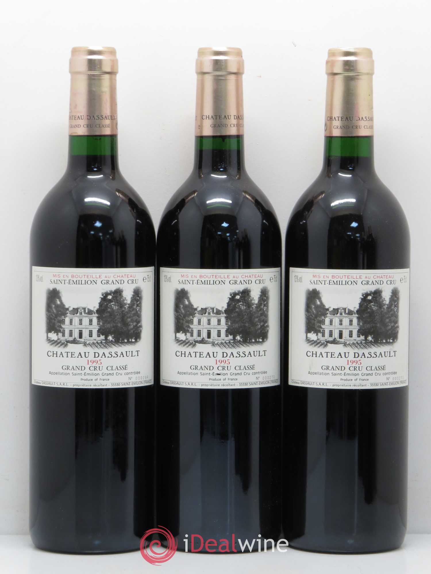 Château Dassault Grand Cru Classé 1995 - Lot de 12 bouteilles - 4