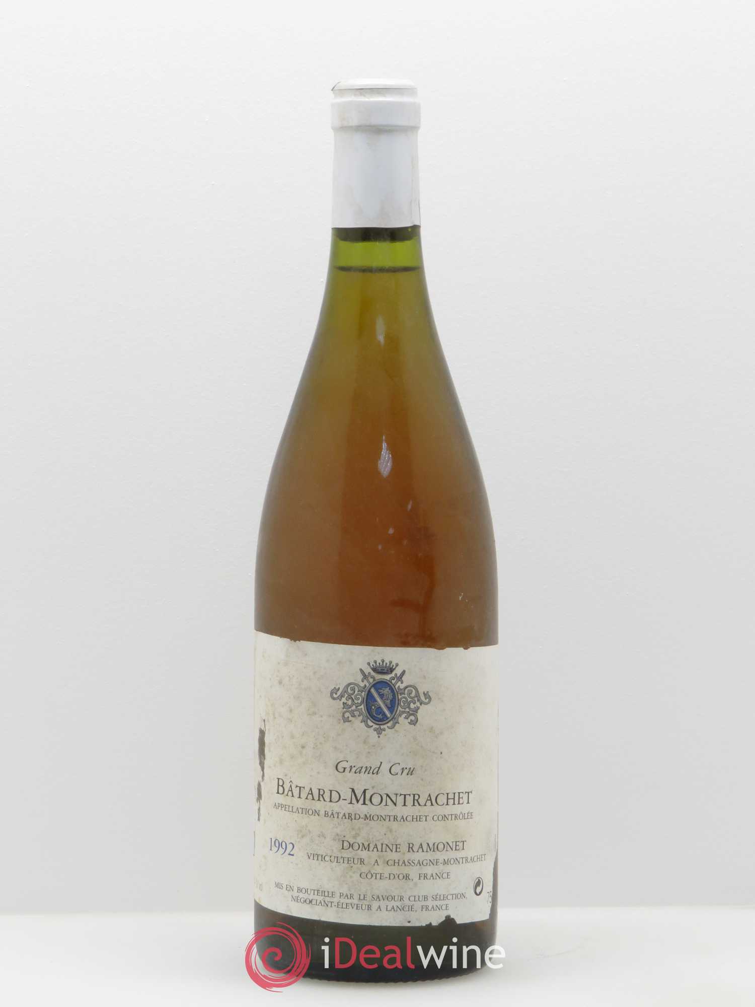 Bâtard-Montrachet Grand Cru Ramonet (Domaine) (Mise Savour Club) 1992 - Lot de 1 bouteille - 0