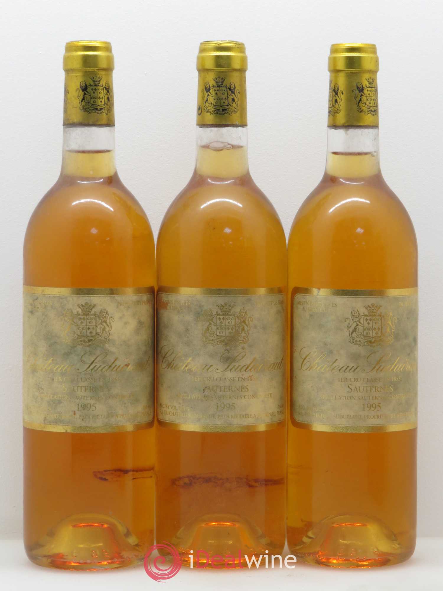 Château Suduiraut 1er Grand Cru Classé 1995 - Lotto di 6 bottiglie - 2