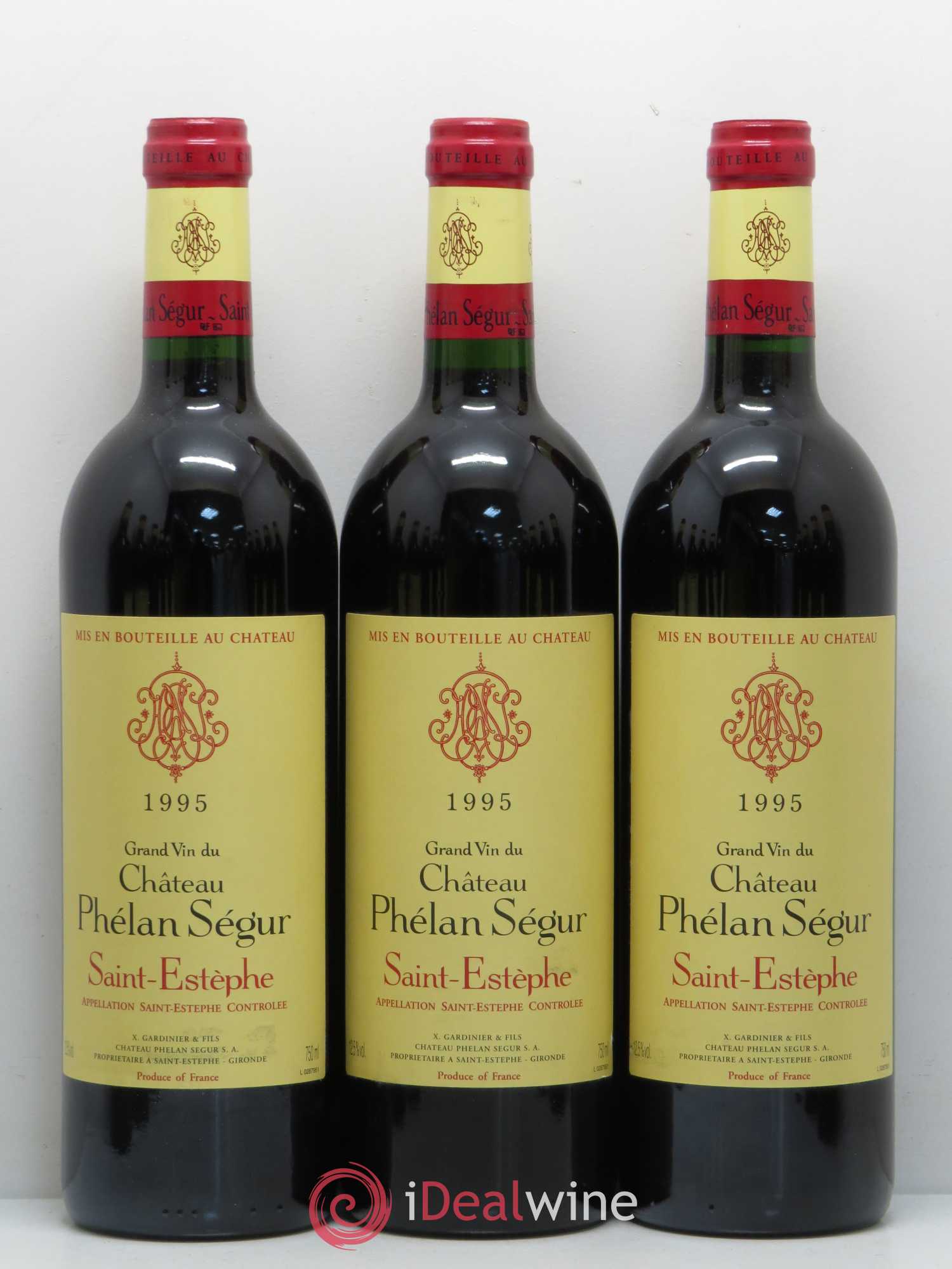 Château Phélan Ségur 1995 - Lot de 12 bouteilles - 4
