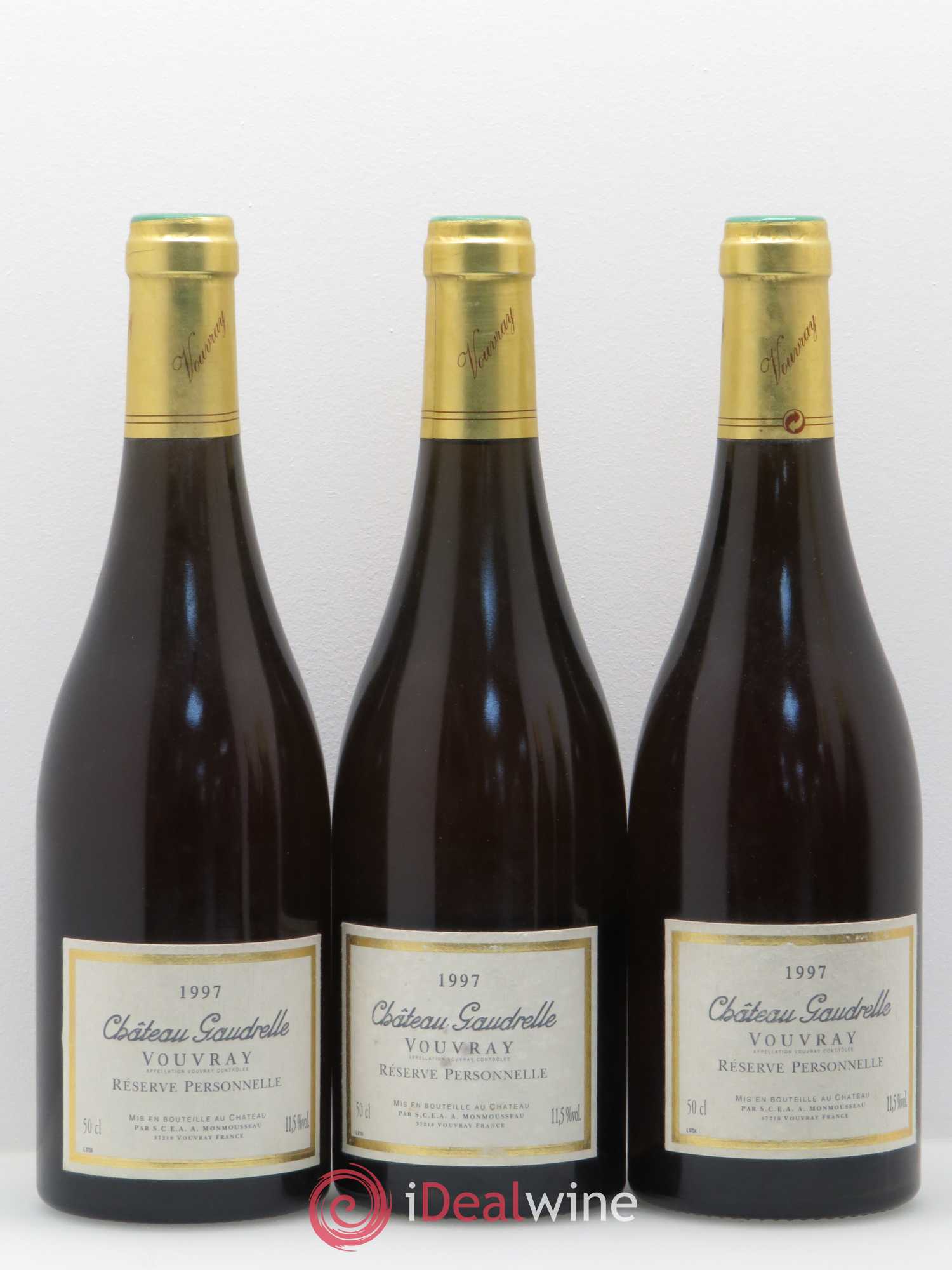Vouvray 1997 - Lotto di 5 bottiglie - 1