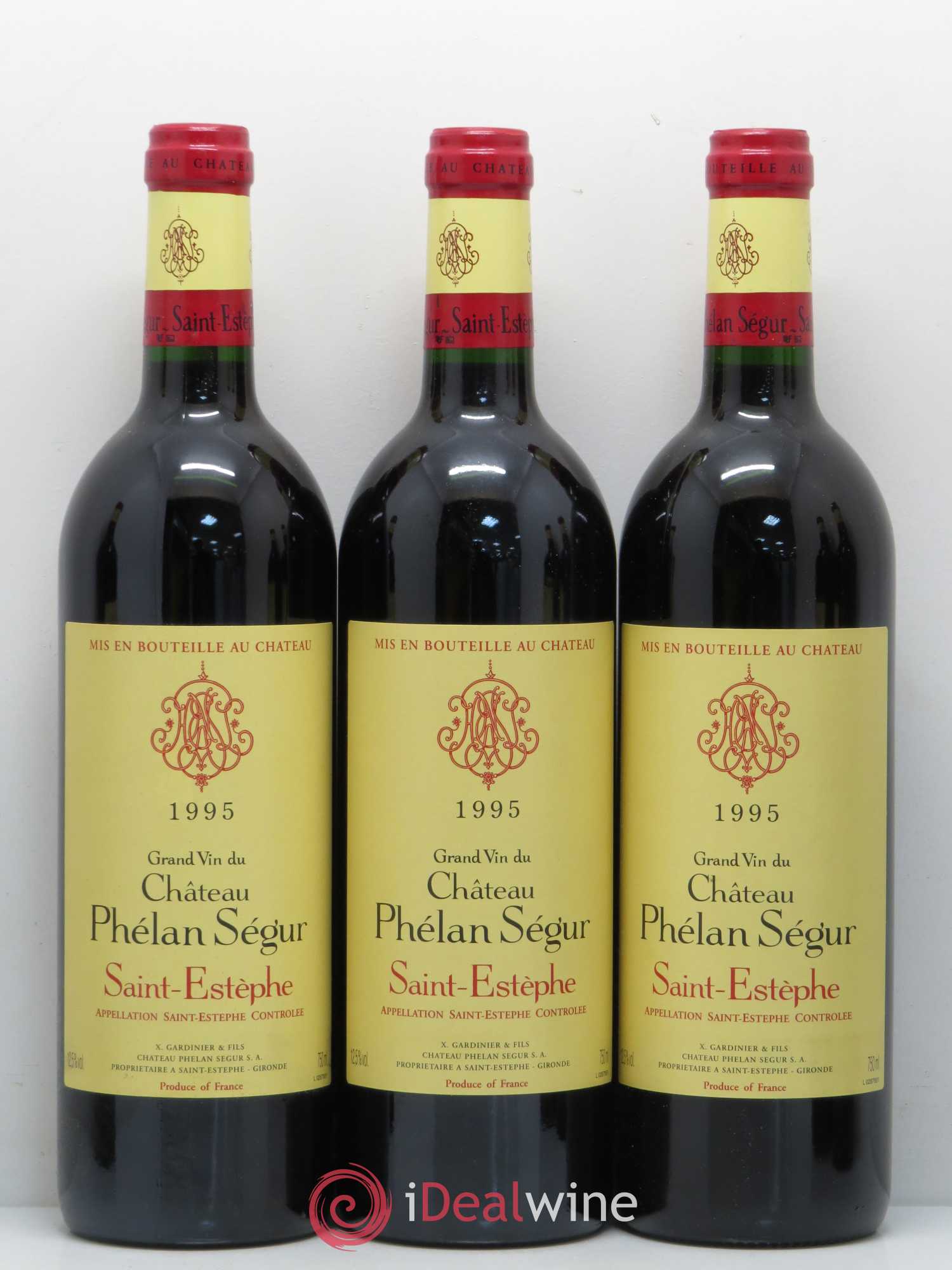 Château Phélan Ségur 1995 - Lot de 12 bouteilles - 3