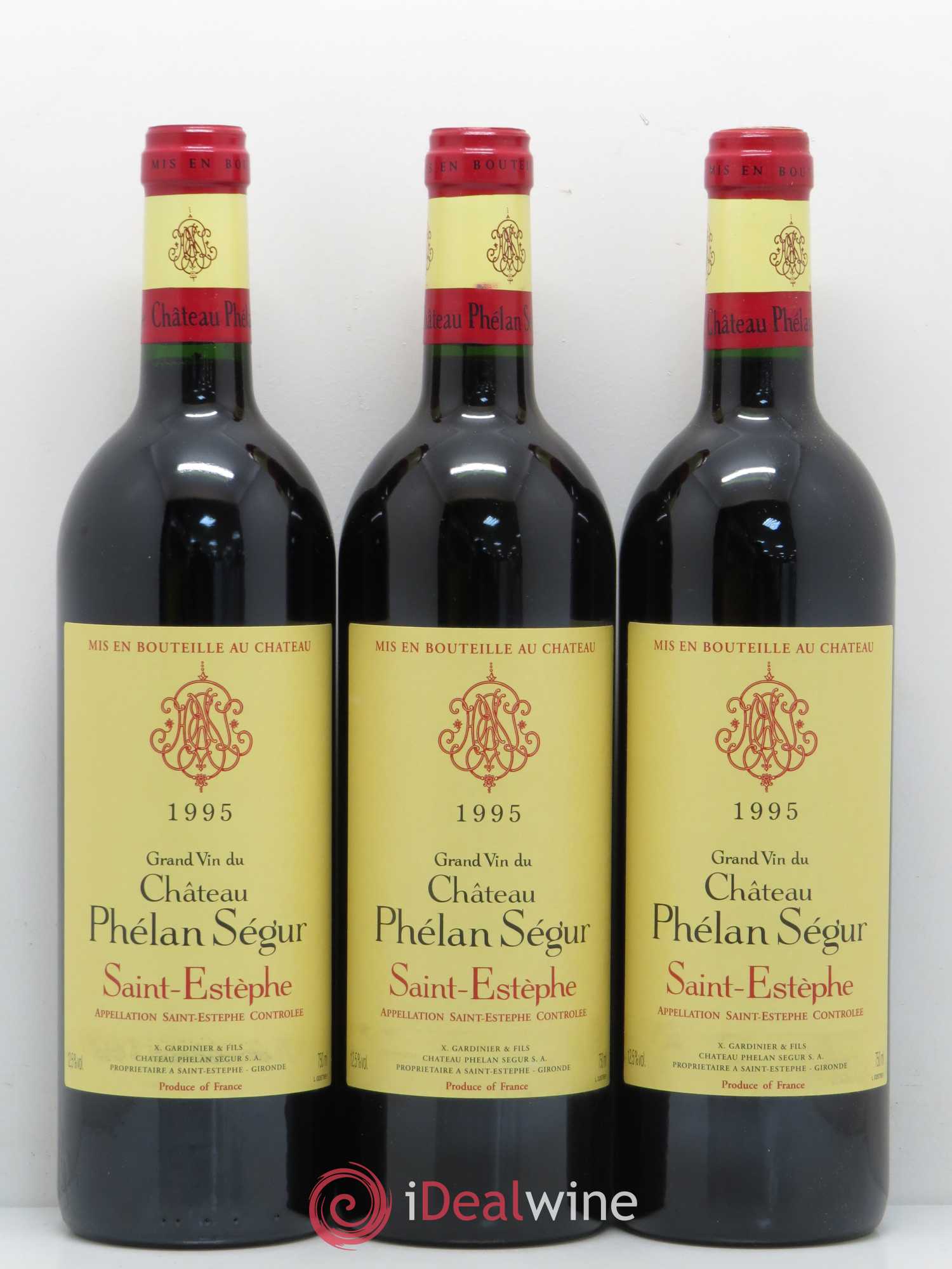 Château Phélan Ségur 1995 - Lot de 12 bouteilles - 4