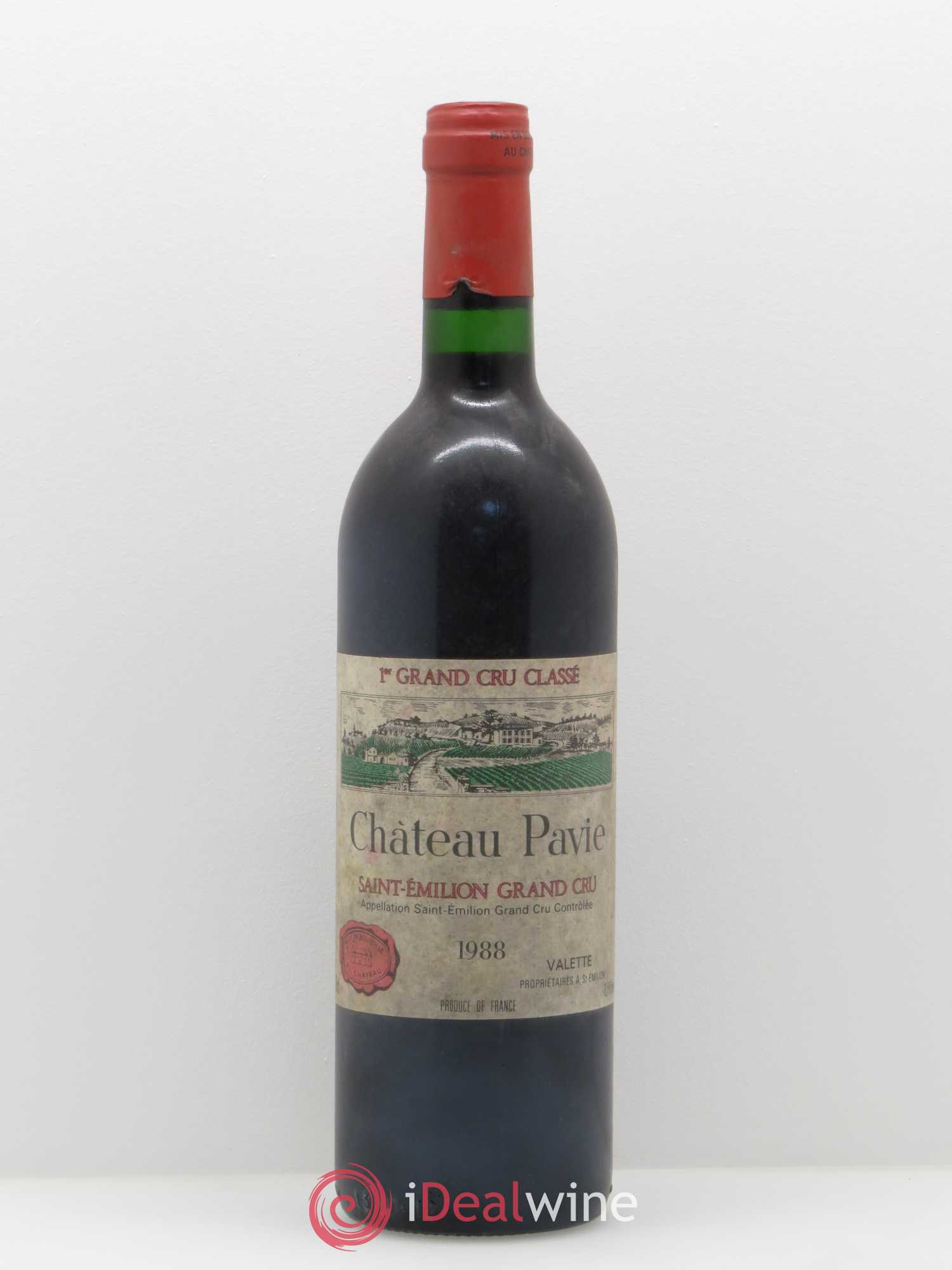 Château Pavie 1er Grand Cru Classé A 1988 - Lot de 1 bouteille - 0