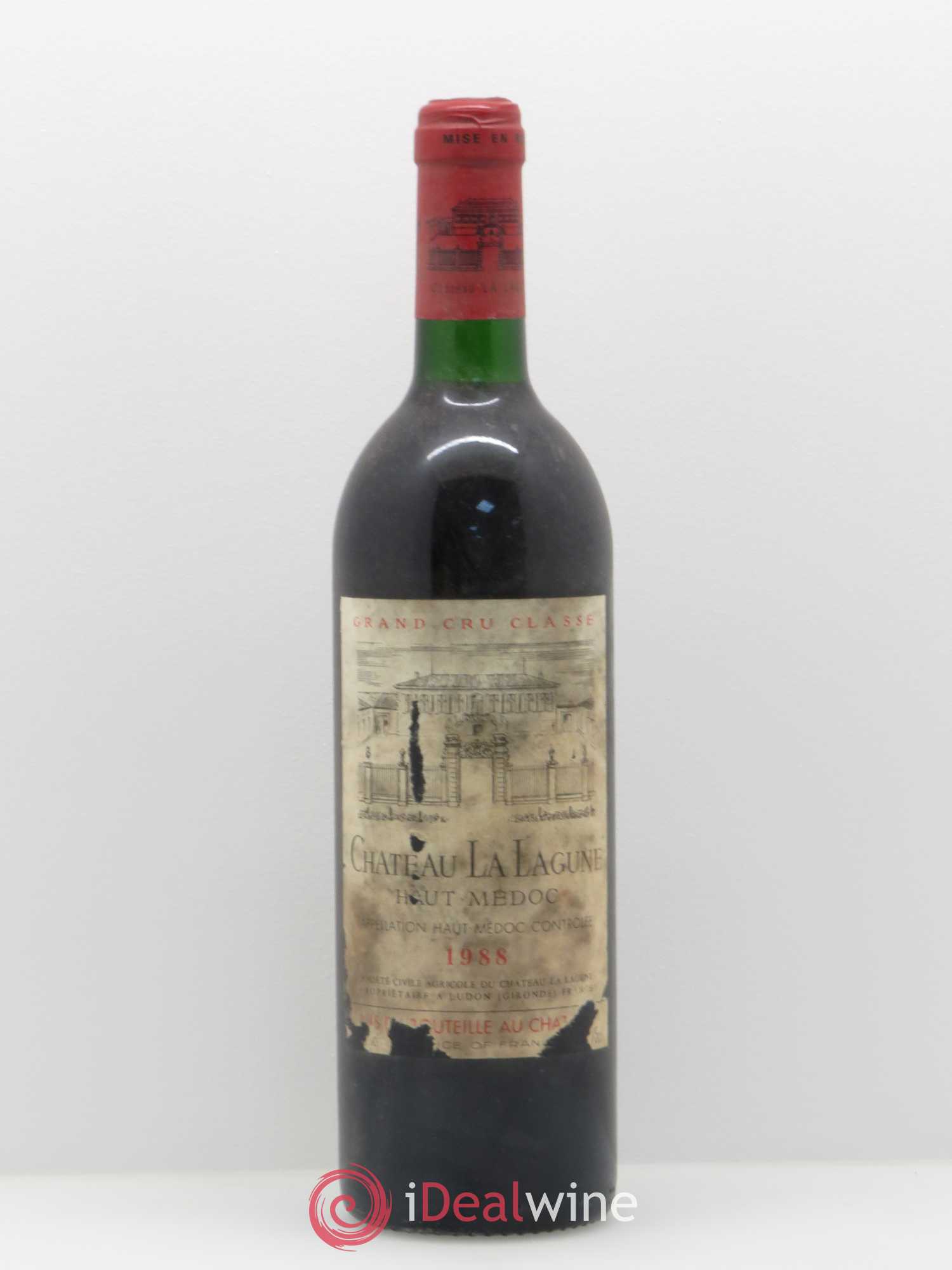 Château la Lagune 3ème Grand Cru Classé 1988 - Lot de 1 bouteille - 0