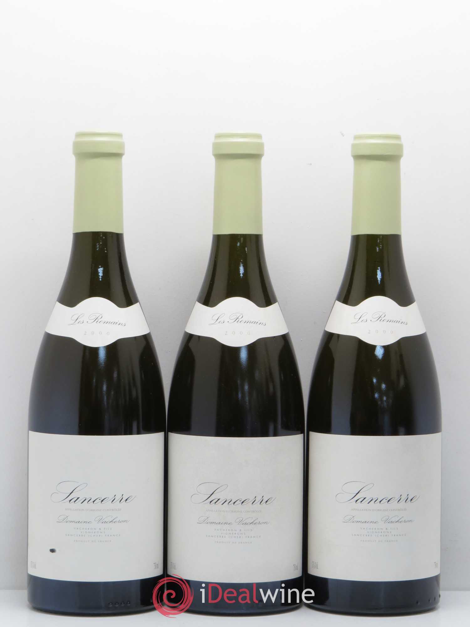 Sancerre Les Romains Domaine Vacheron et Fils 2000 - Lot de 6 bouteilles - 1