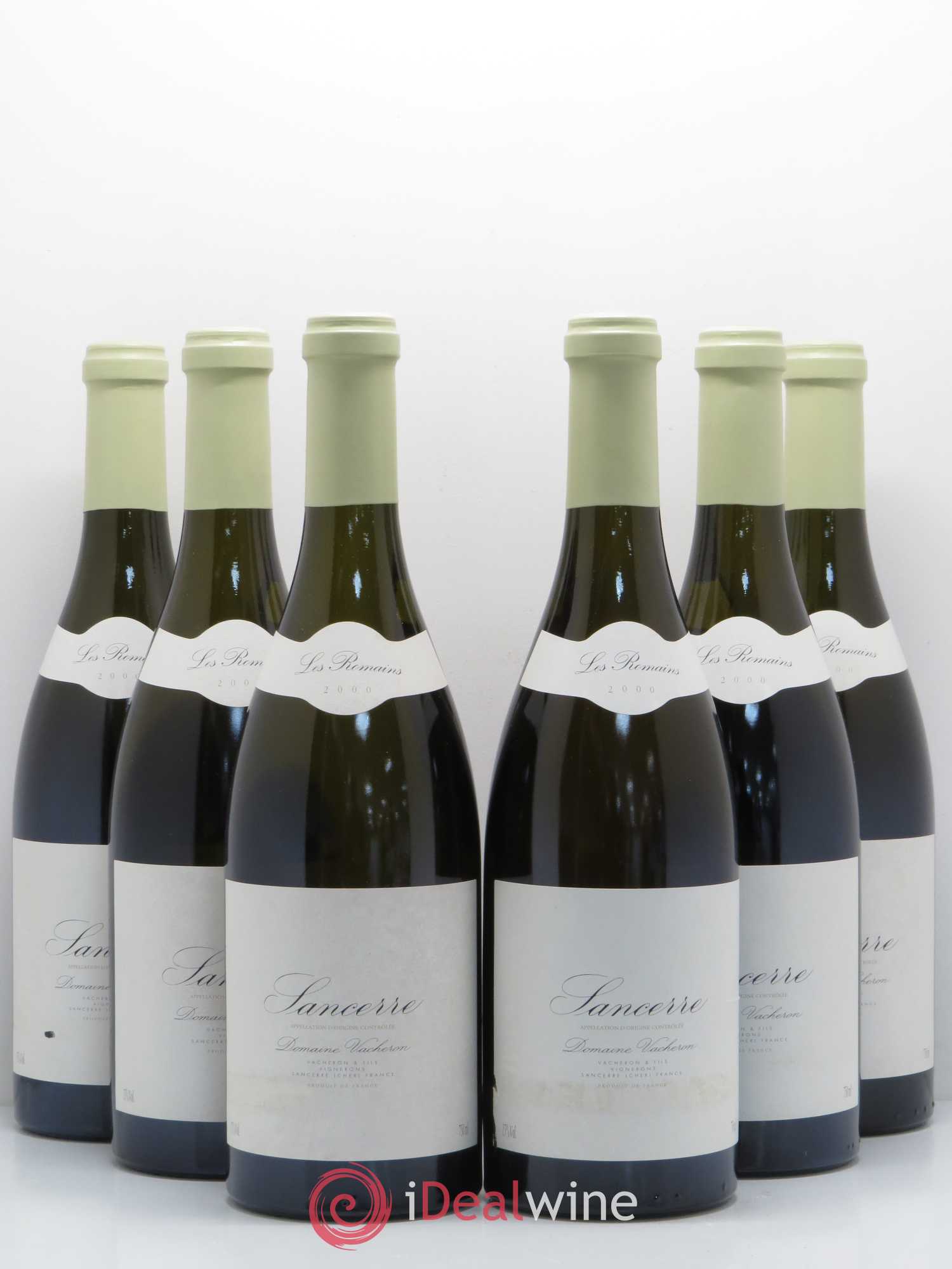 Sancerre Les Romains Domaine Vacheron et Fils 2000 - Lot de 6 bouteilles - 0