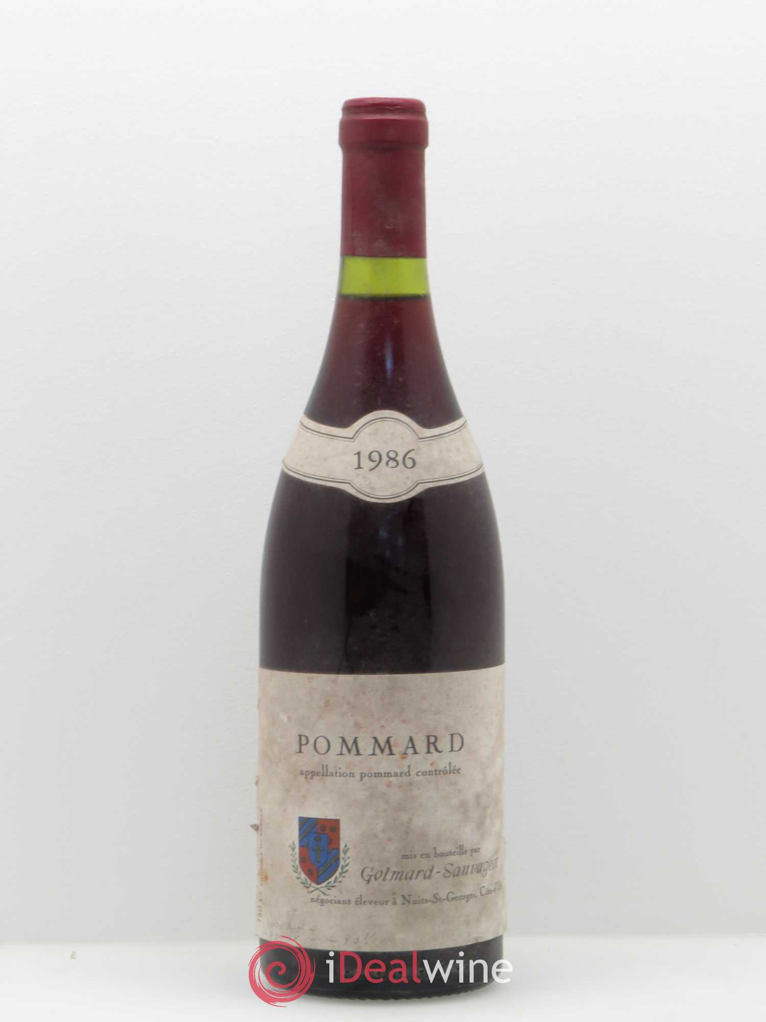 Pommard Golmard-Sauvageot 1986 - Posten von 1 Flasche - 0