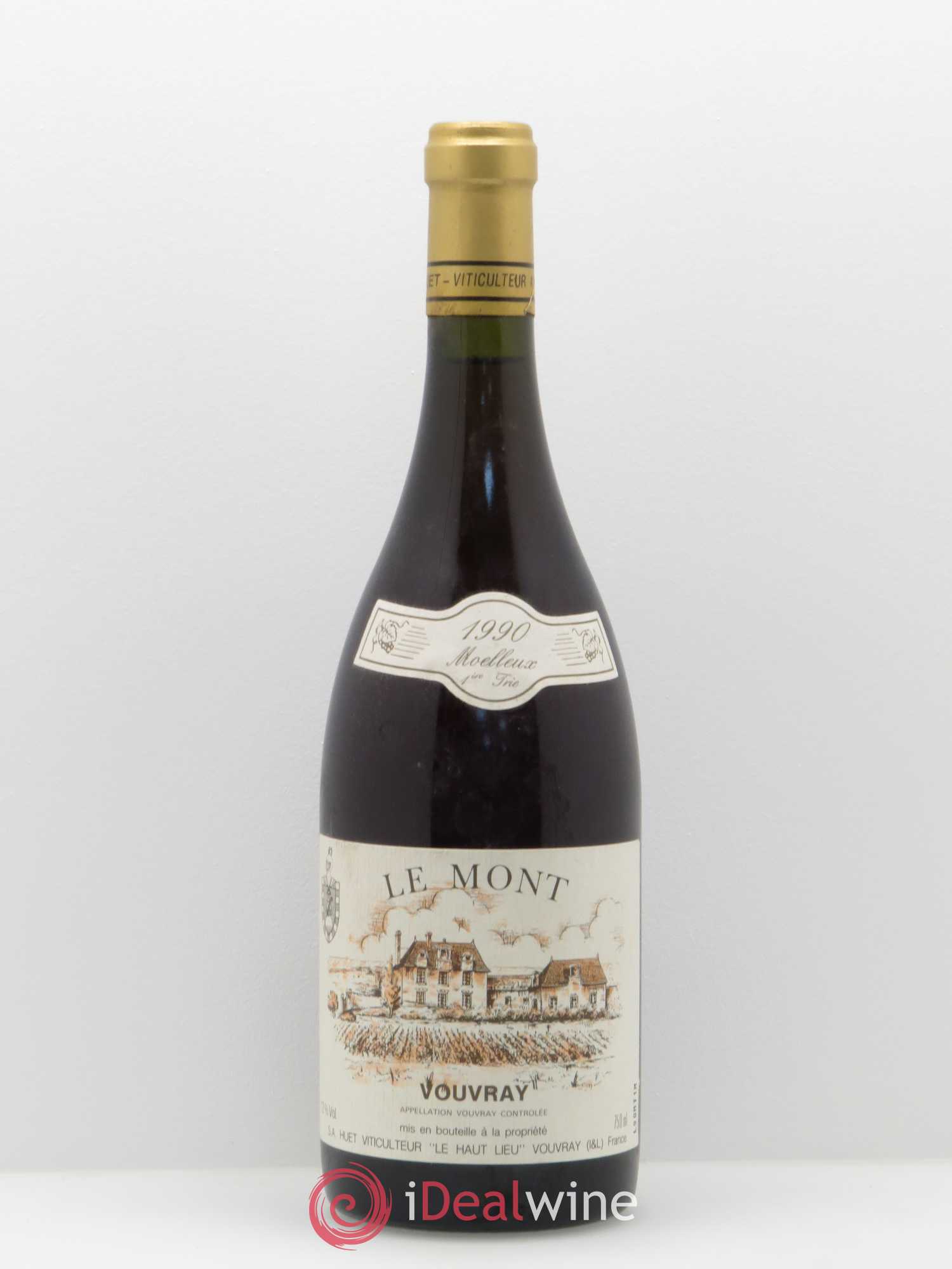 Vouvray Le Mont Moelleux 1ère Trie Domaine Huet 1990 - Lotto di 1 bottiglia - 0