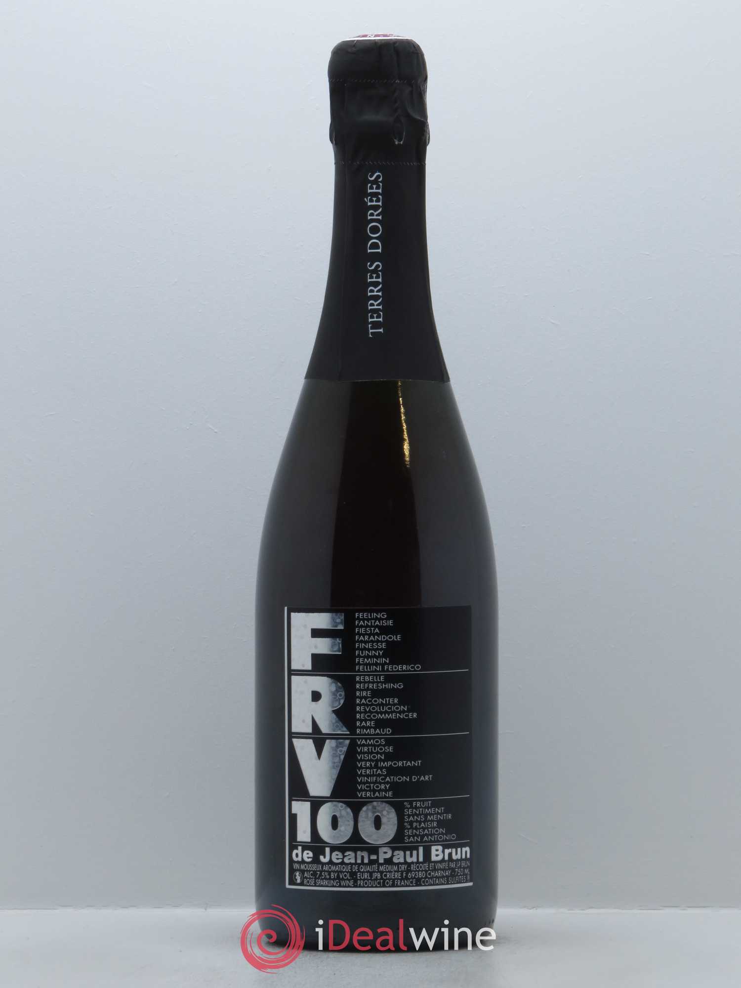 Méthode ancestrale FRV 100 Terres dorées - J-P. Brun (Domaine des) - Lot de 1 bouteille - 0