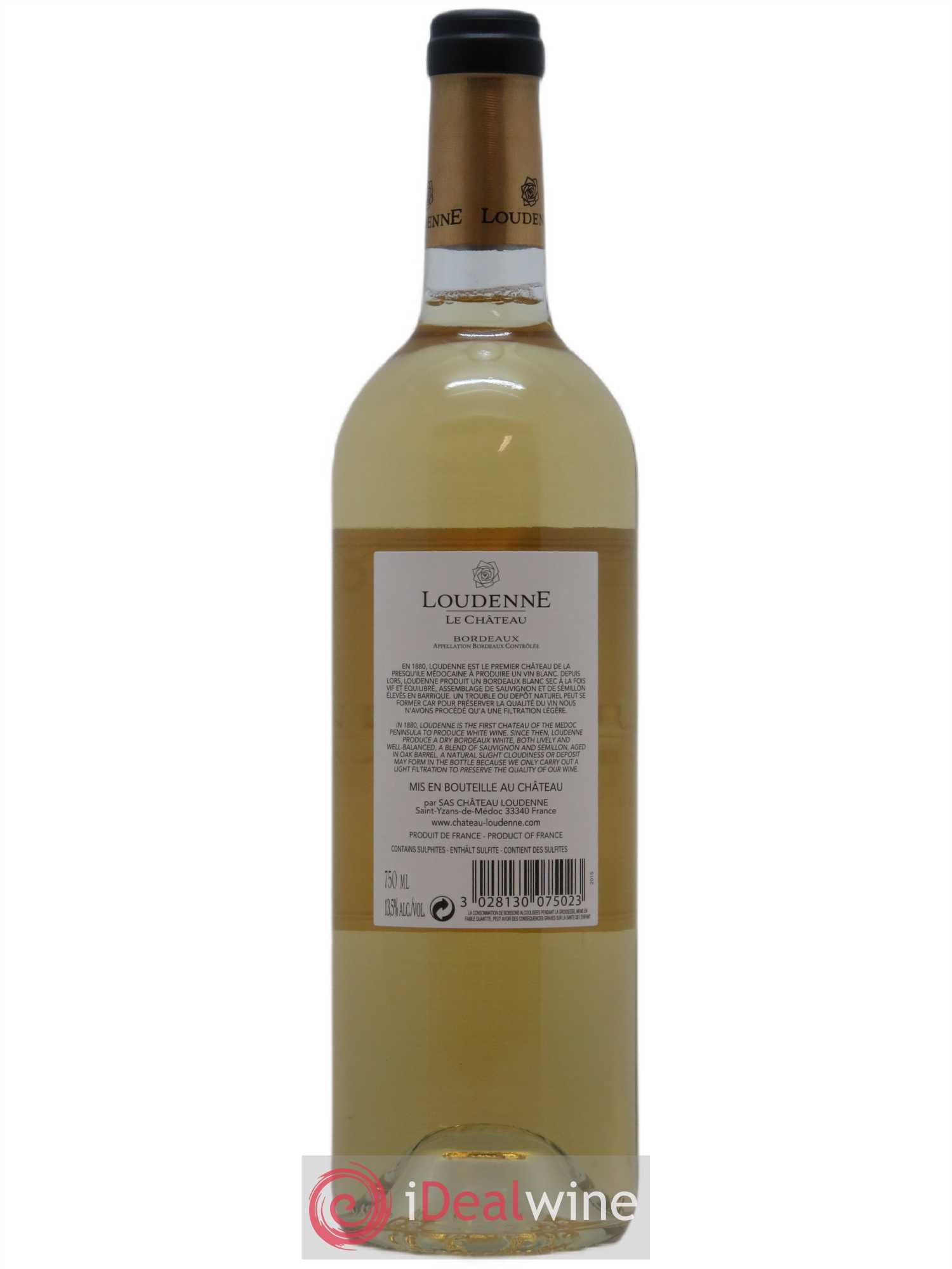 Château Loudenne 2015 - Lot de 1 bouteille - 1